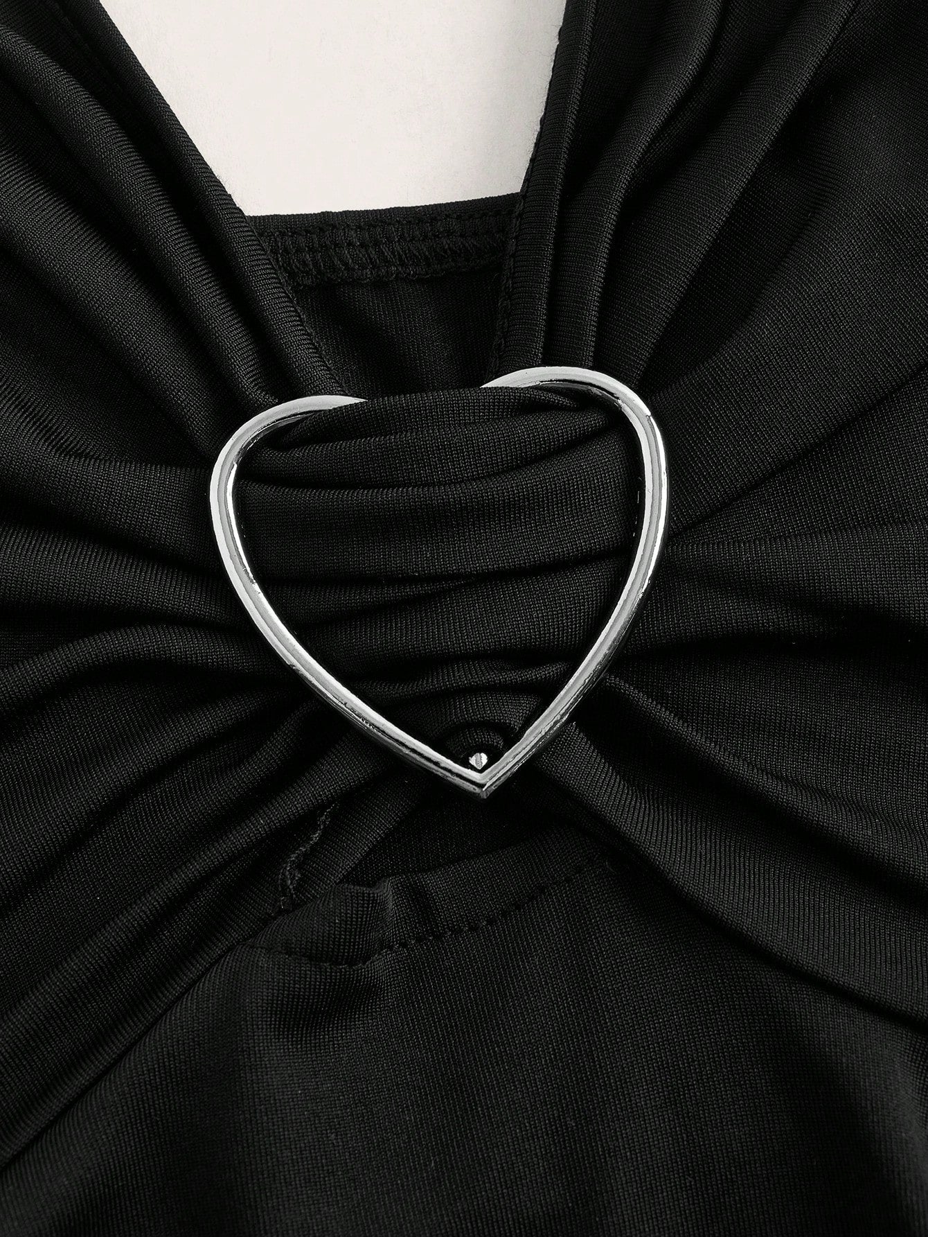 Sweetra Women Lace Decorated Heart Shaped And Floral Splicing Tank Top Y2K Outfit 