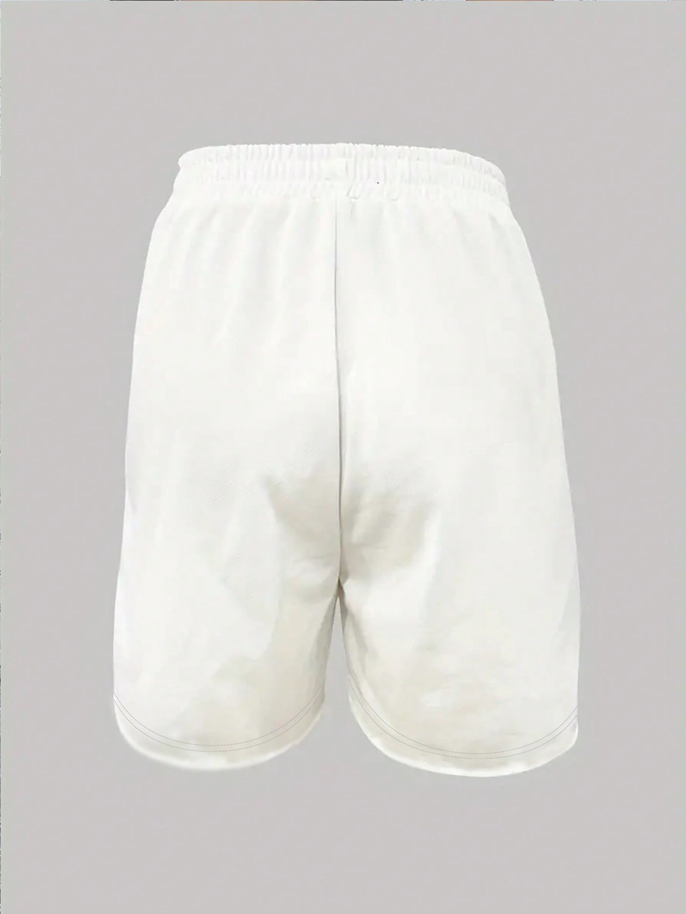 INAWLY Women Drawstring Waist Cartoon Print Shorts With Slogan And Pockets, Casual