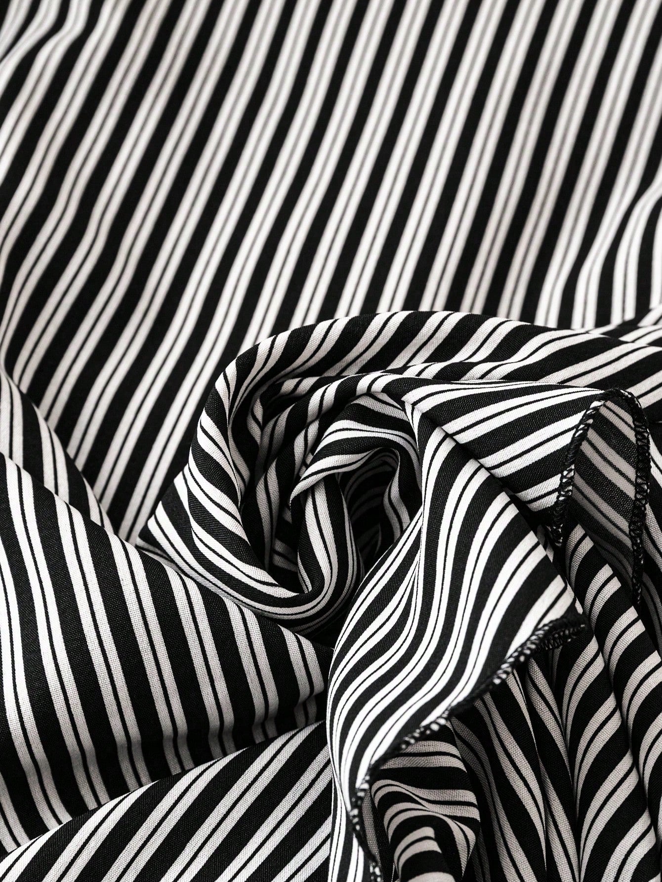 LUNE Plus Size Spring & Summer Casual Color-Block Striped Tie Waist Ruffled Wrap Skirt Ruffle Shorts