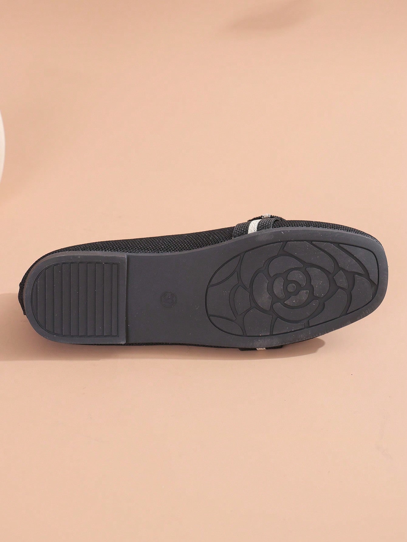 New Fashion Women Flat Loafers, Breathable Fabric Slip-On Shoes For Women, Square Toe Flat Shoes, All Season