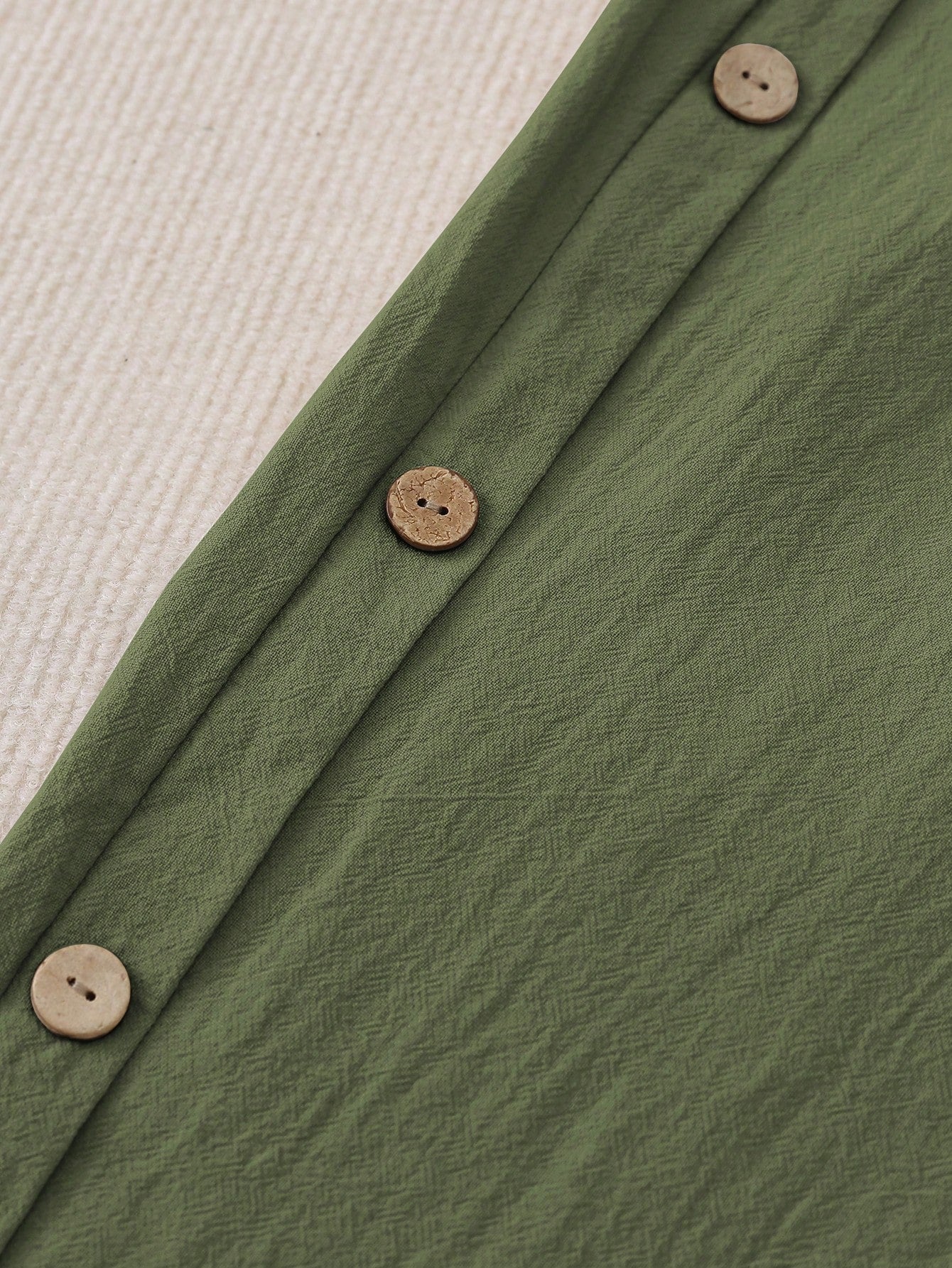 EMERY ROSE Women Casual Daily Wear Side Button Straight Pants