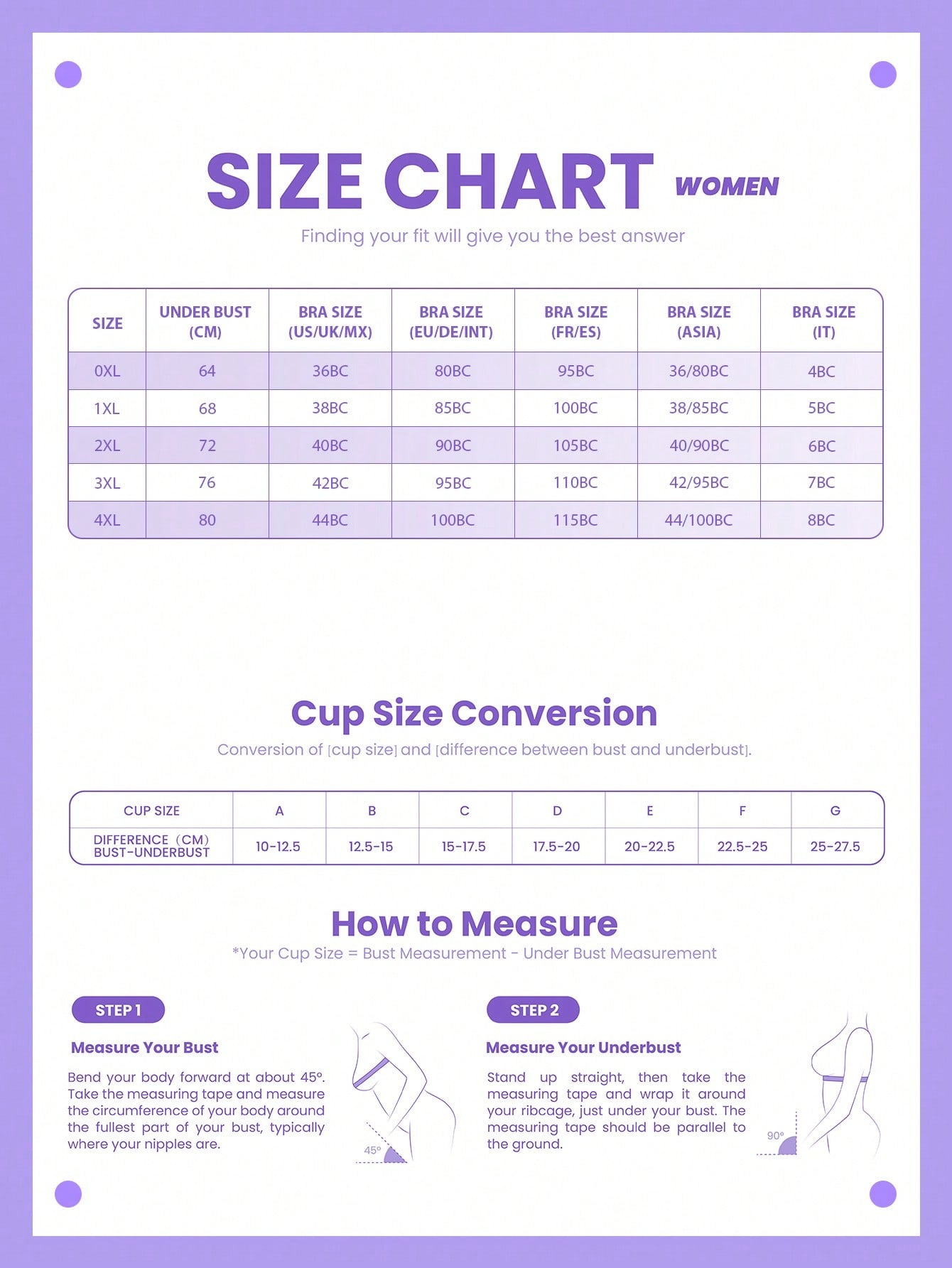 Plus Size Wireless Thin Padded Bra With Front Closure, Lift And Support For Large Bust, Wireless, Minimizes Spillage