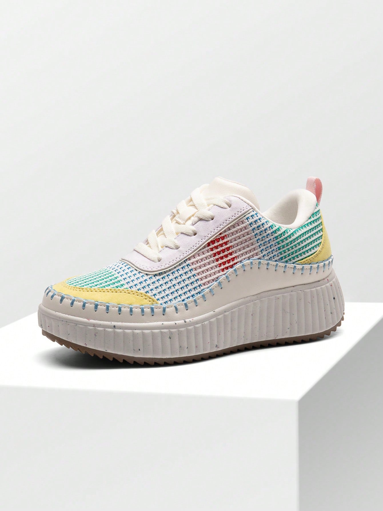 Women Chunky Sneakers Comfortable Casual Platform Fashion Suitable For Short Women Sport Style Trendy And Comfortable Vacation Outfits