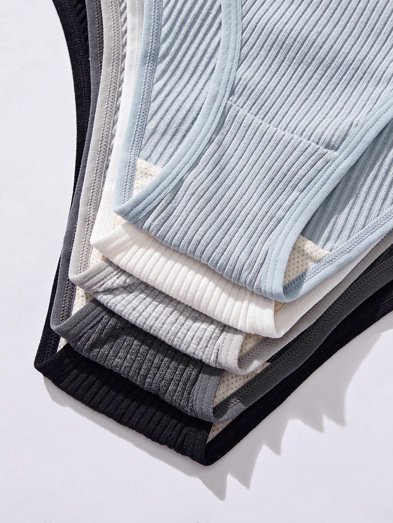 Underwear&Sleepwear Basics Women's Plain Simple Bra & Panty Daily Fashionable Casual10pcs/Set