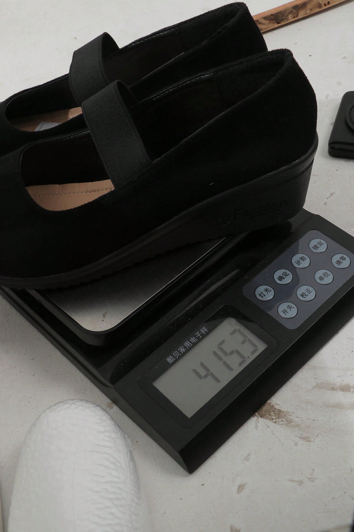 2024 New Soft Bottom Wedge Heel Women's Shoes, Black Round Toe Work Shoes Suitable For Professional Work, Job Interviews And Comfortable For Daily Wear