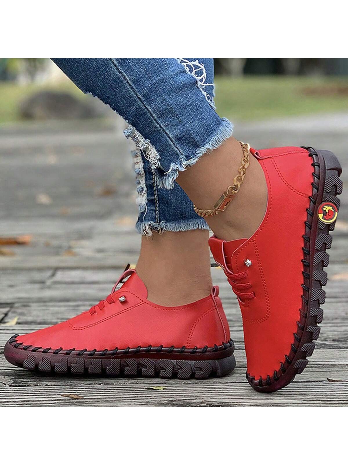 1pair Comfortable And Soft Women's Athletic Shoes