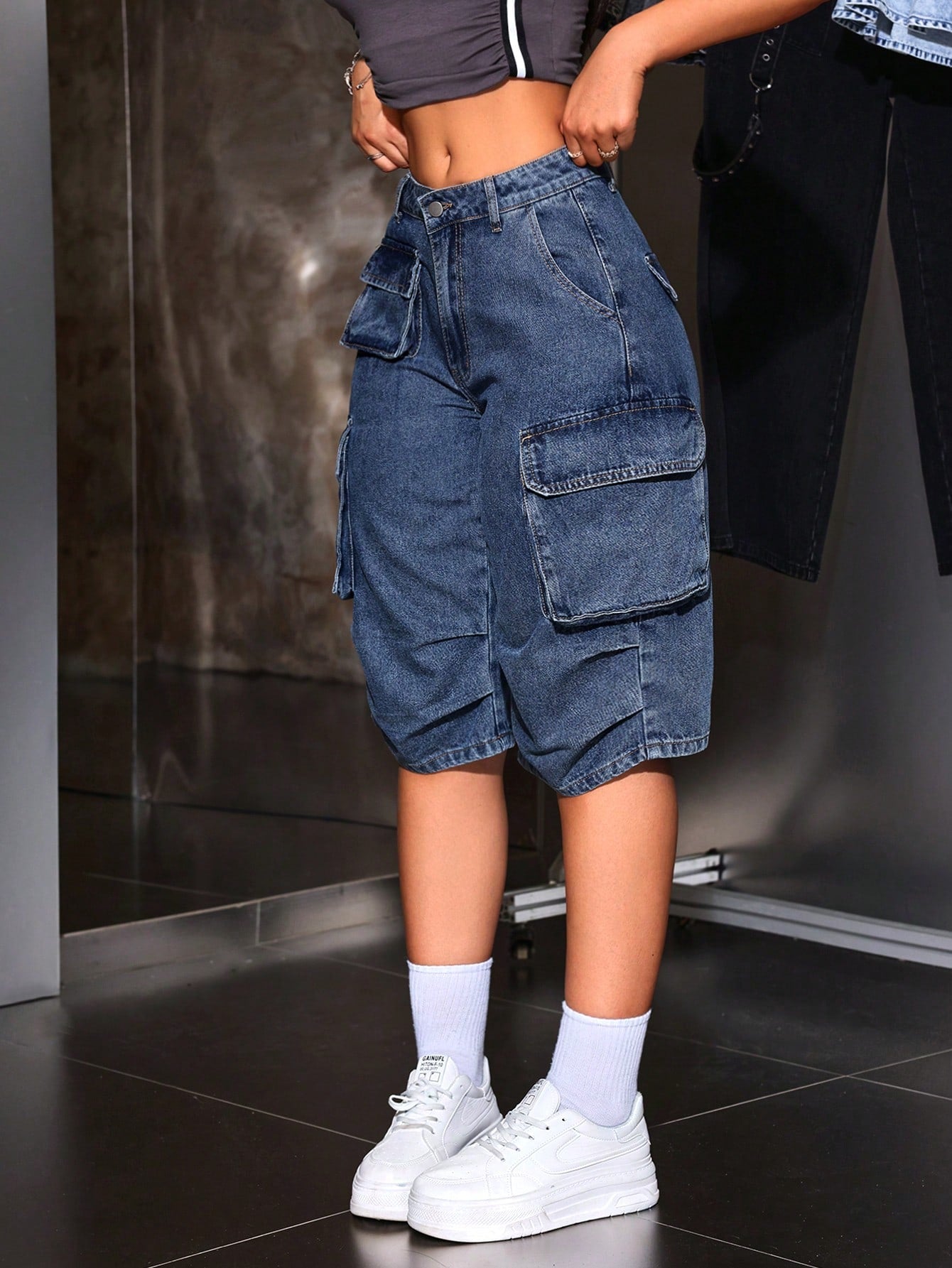 ICON Women's Casual Denim Shorts For Summer