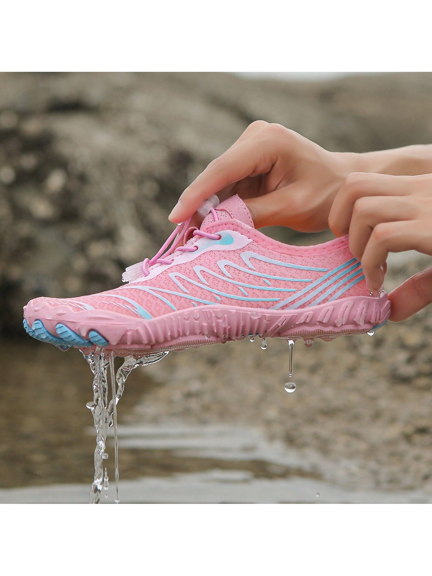 Summer Quick-Drying Barefoot Beach Shoes For Men And Women, Suitable For Hiking, Mountain Climbing, Surfing, Fishing, And Swimming