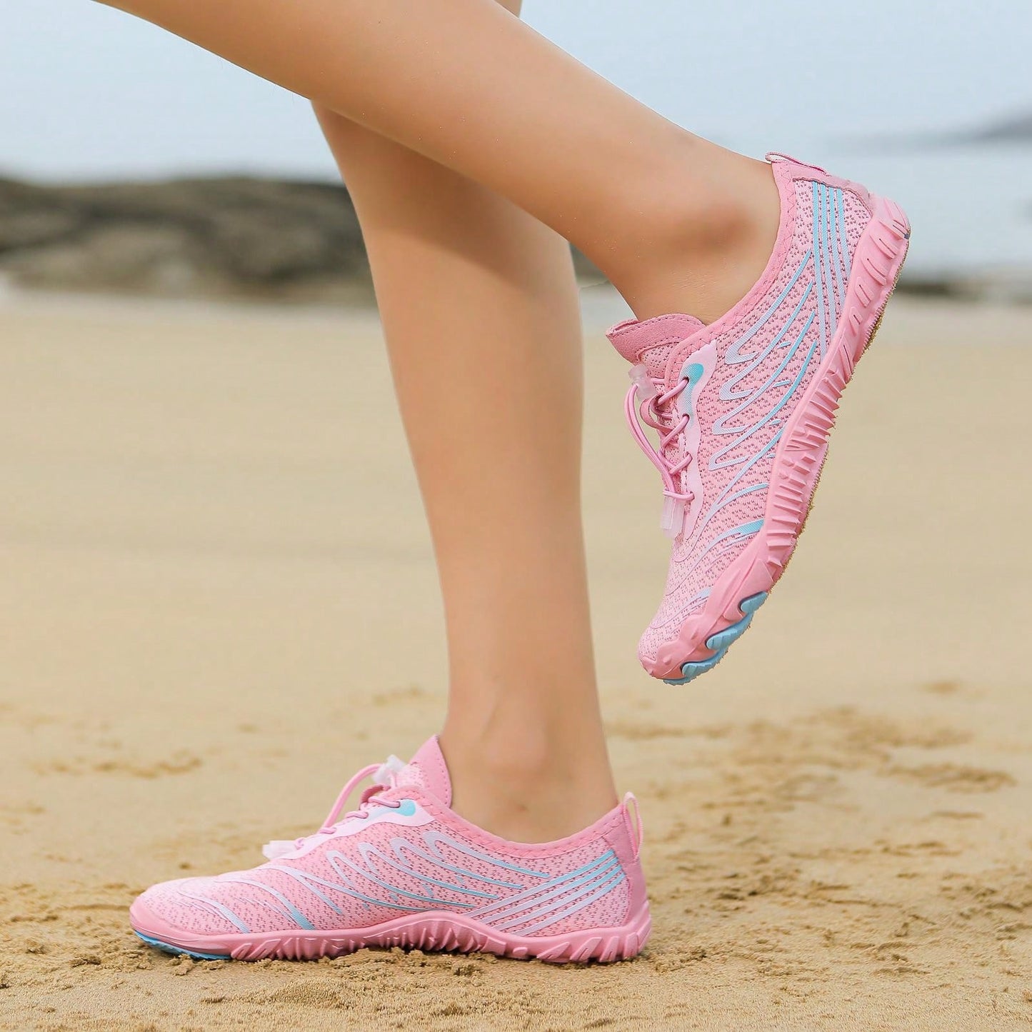 Summer Quick-Drying Barefoot Beach Shoes For Men And Women, Suitable For Hiking, Mountain Climbing, Surfing, Fishing, And Swimming