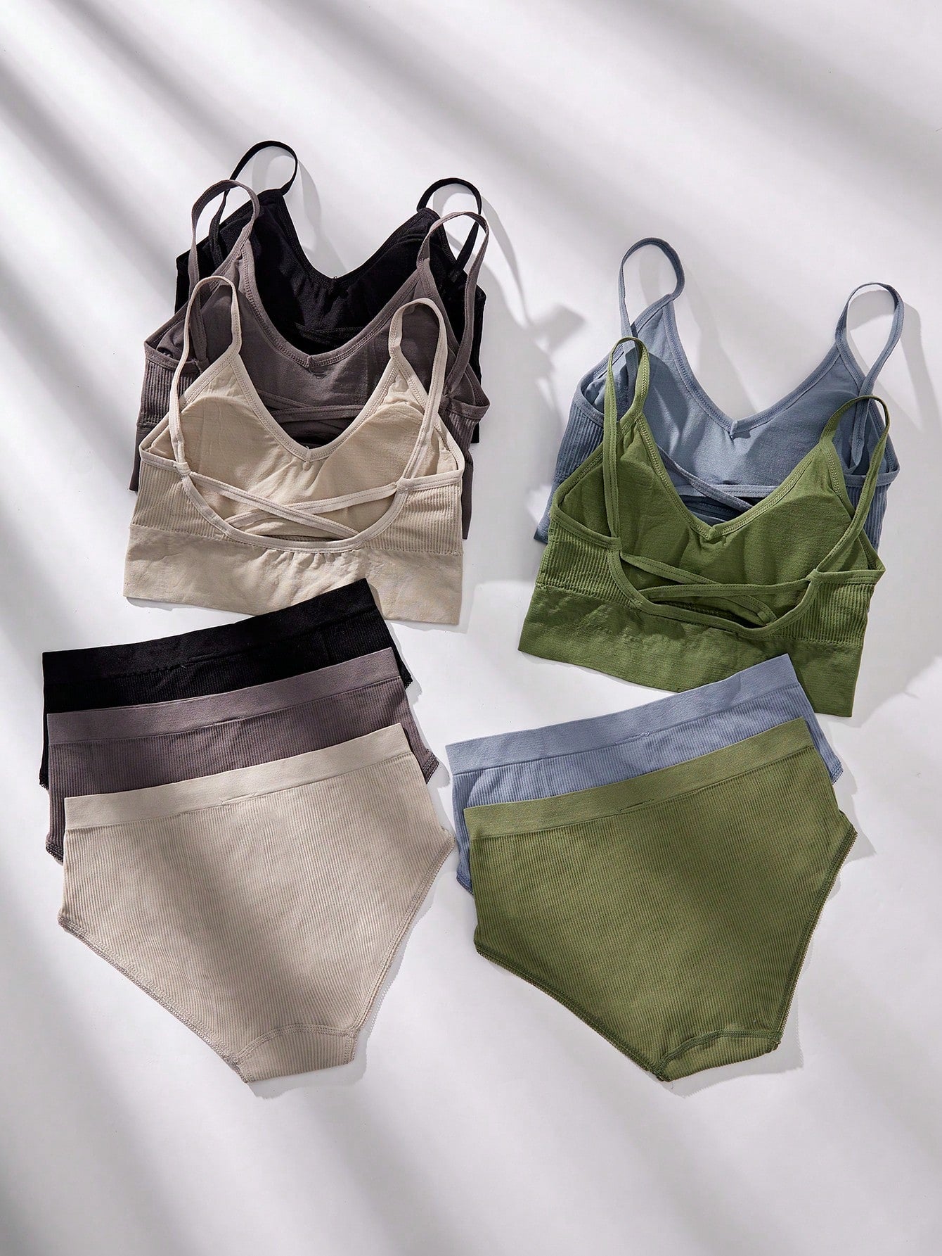 Underwear&Sleepwear Basics 10pcs/Set Casual Underwear Set