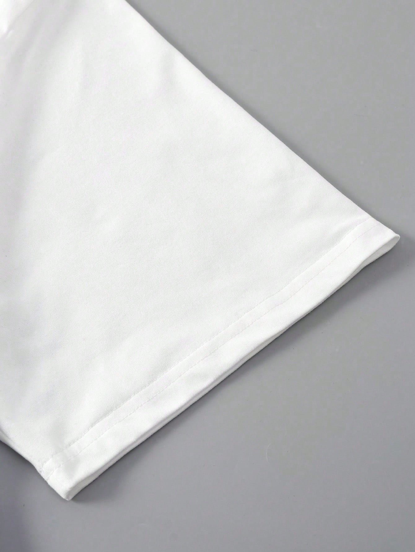 EZwear 5PCS Women's Slogan Letter Printed T-Shirt Short Sleeved Casual Top Graphic Tees Women Tops