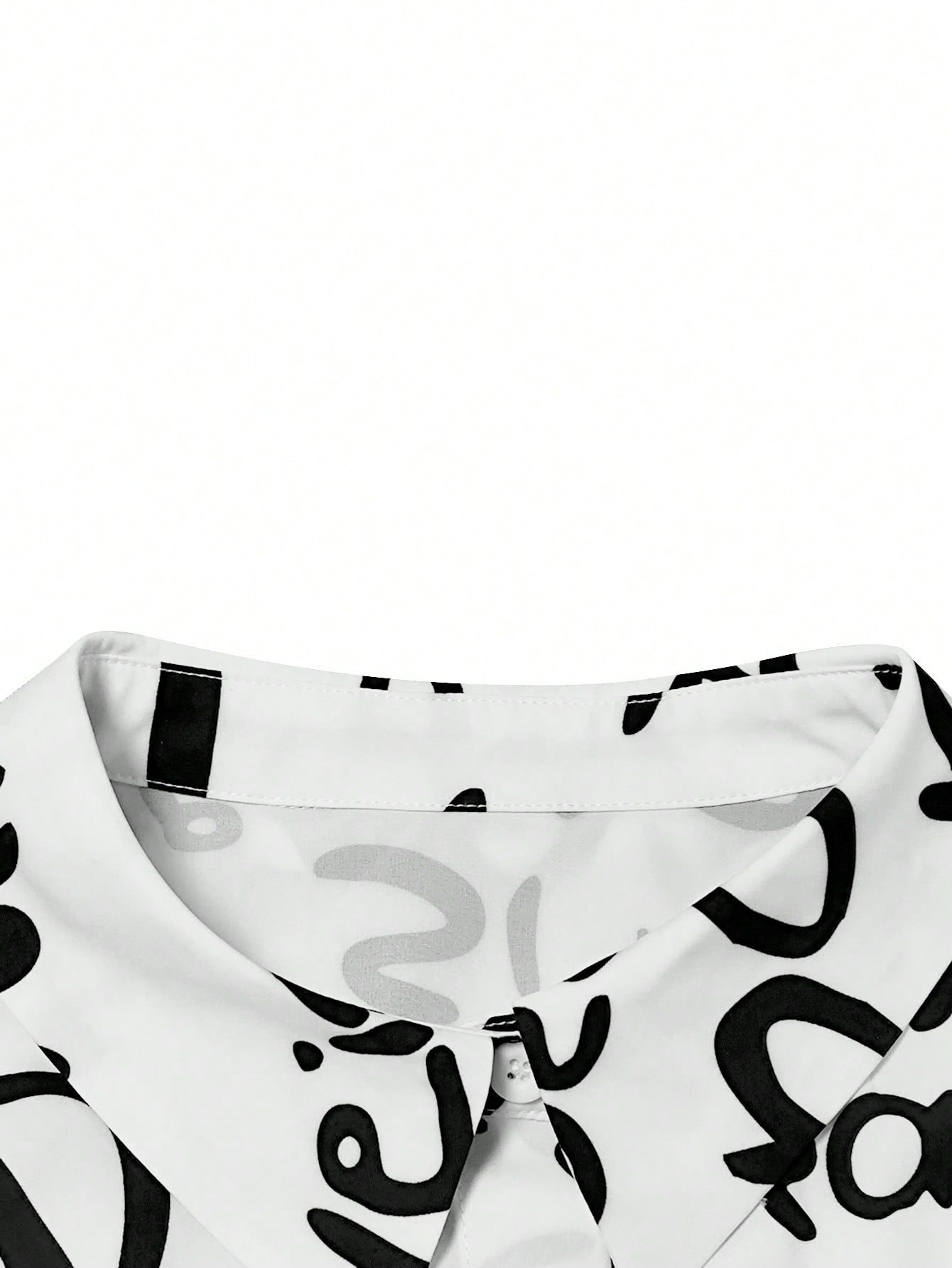 LUNE Shirt Collar Long Sleeve Printed Button Design Casual Women's Dress