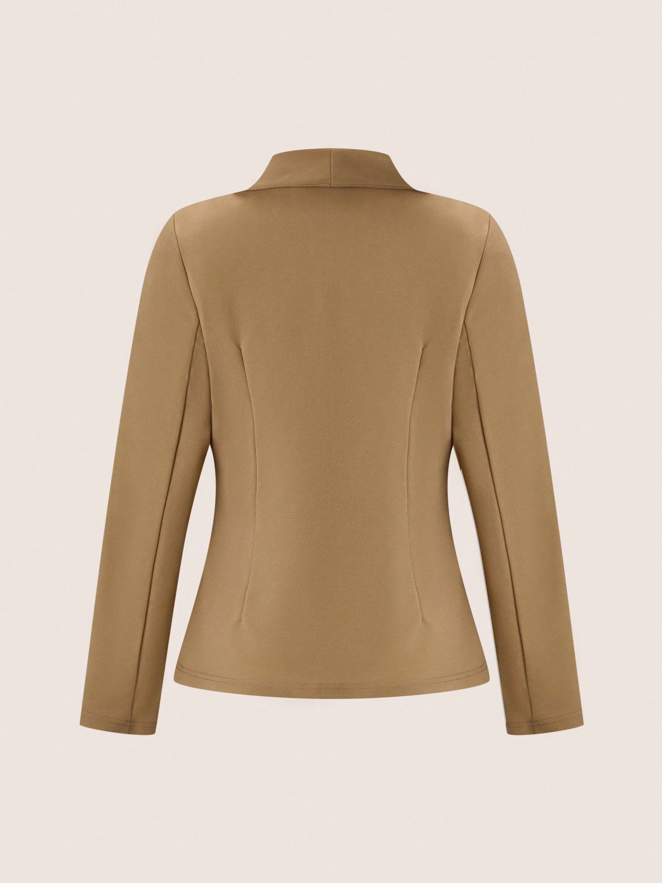 Clasi Shawl Collar Single Button Suit Jacket And Trousers Set