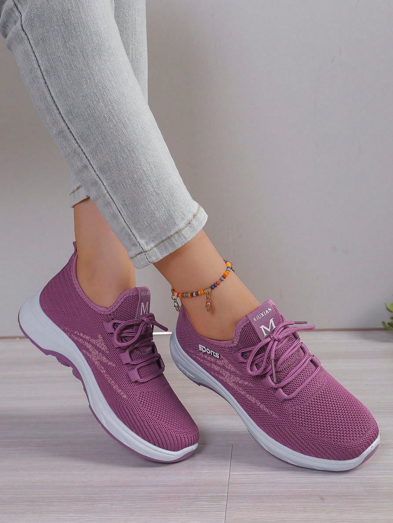 2024 New Women's Fashion Casual Sneakers, Lightweight Soft Bottom Running Shoes