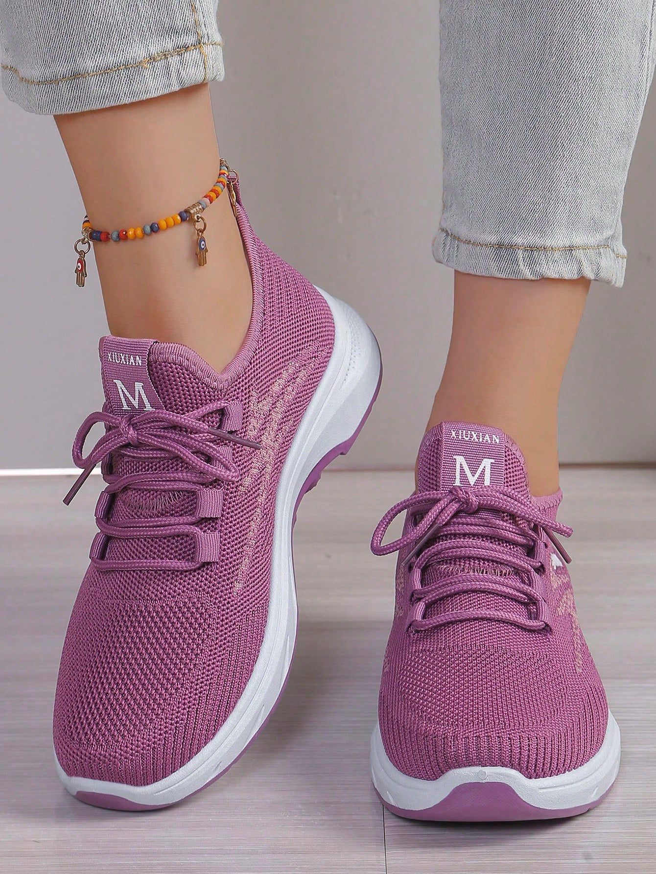 2024 New Women's Fashion Casual Sneakers, Lightweight Soft Bottom Running Shoes