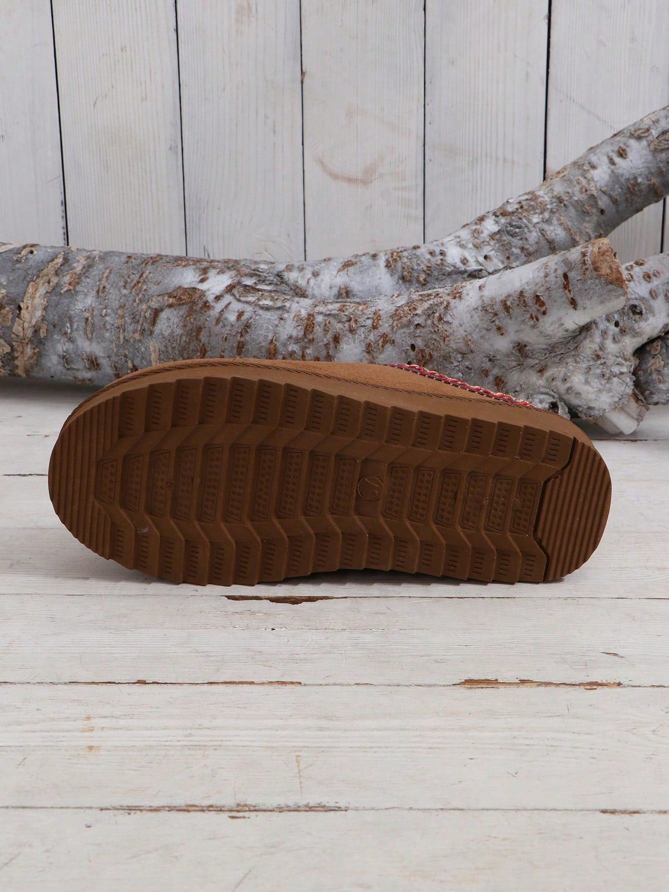 Women's Thick Platform Snow Boots Winter New Style, Outdoor, Increased Height, Thermal Lined, Leather & Fluffy Combination, Rounded Toe, Half Slippers, Fluffyry Shoes For Women