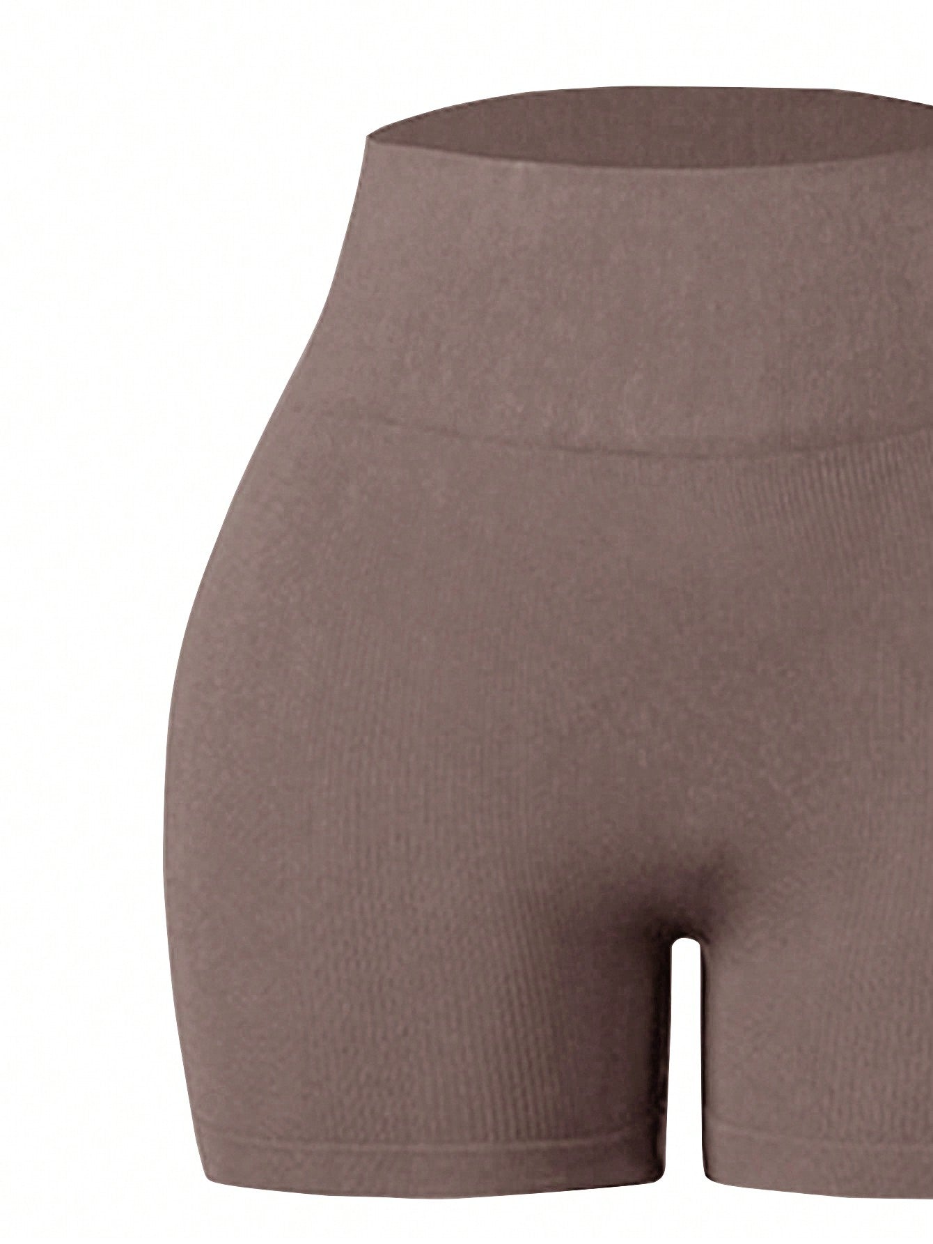 Sport Easify Women's Crew Neck Criss-Cross Back Top And Casual Seamless Shorts Yoga Texture Sports Set, Gym Clothes