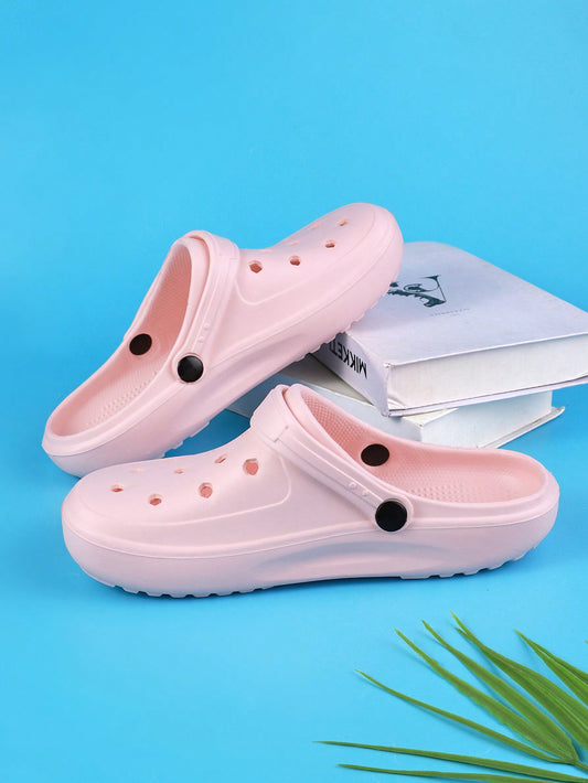 Women Minimalist Perforated Garden Sandals