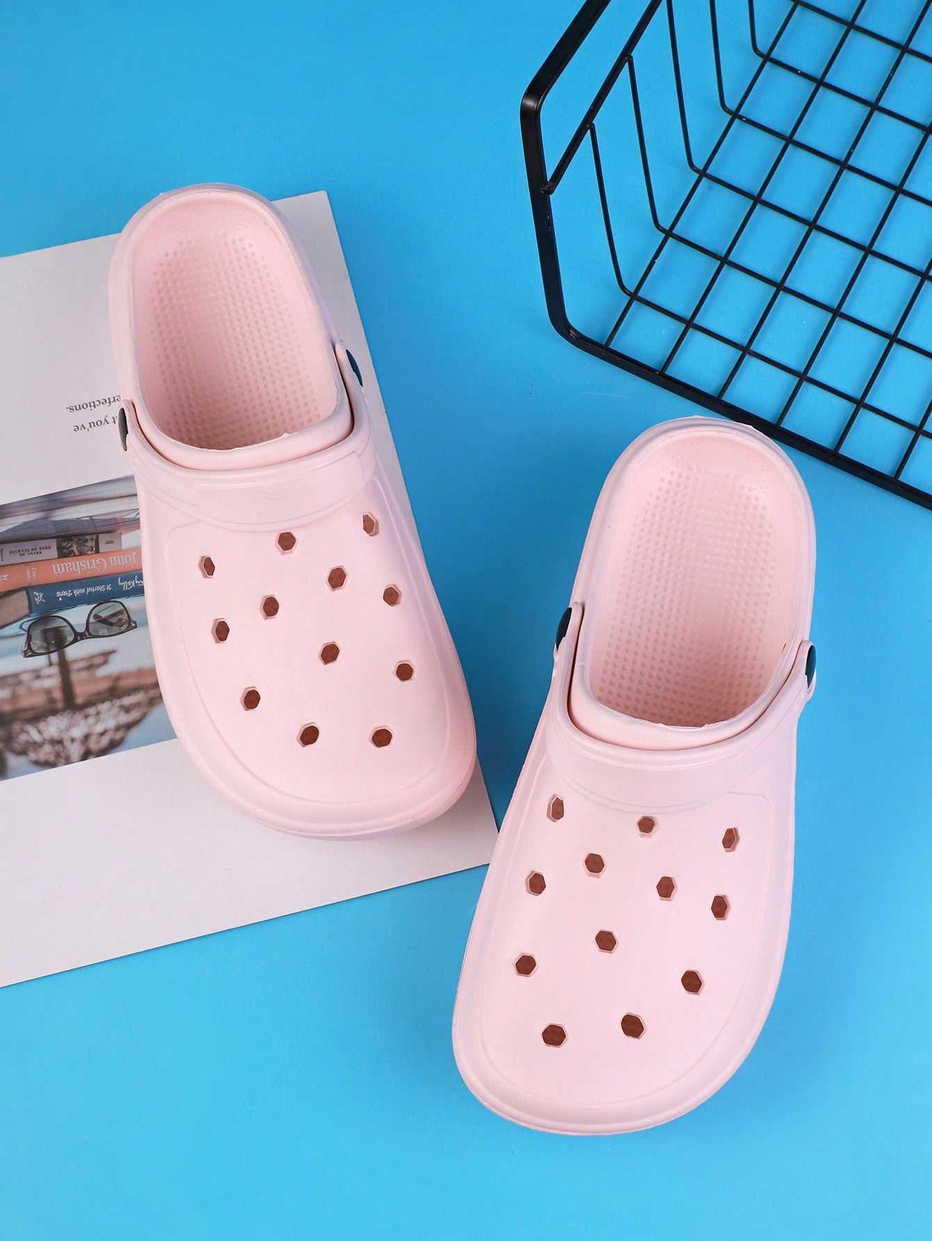 Women Minimalist Perforated Garden Sandals