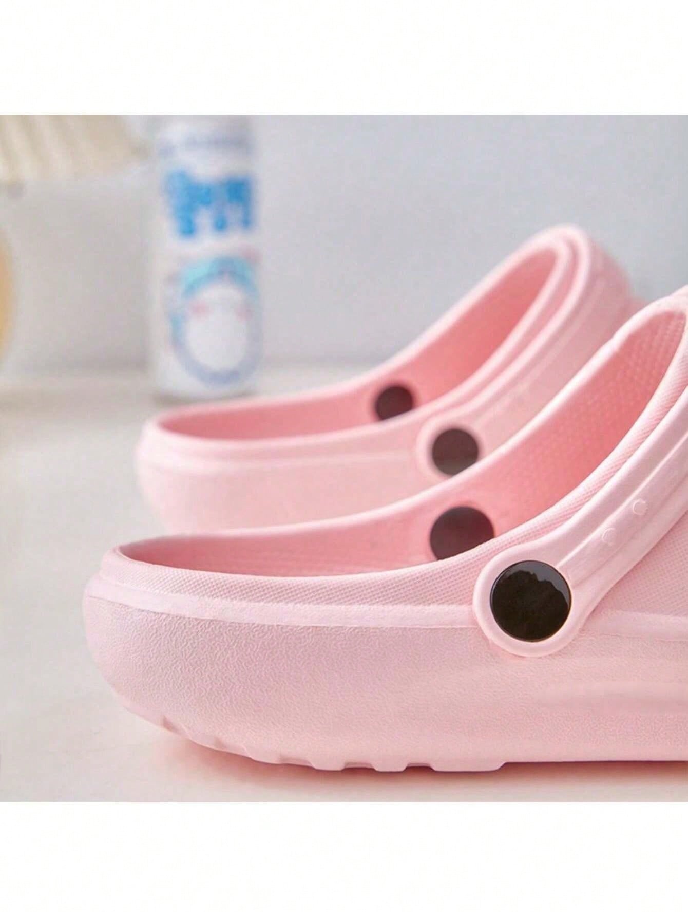 Women Minimalist Perforated Garden Sandals