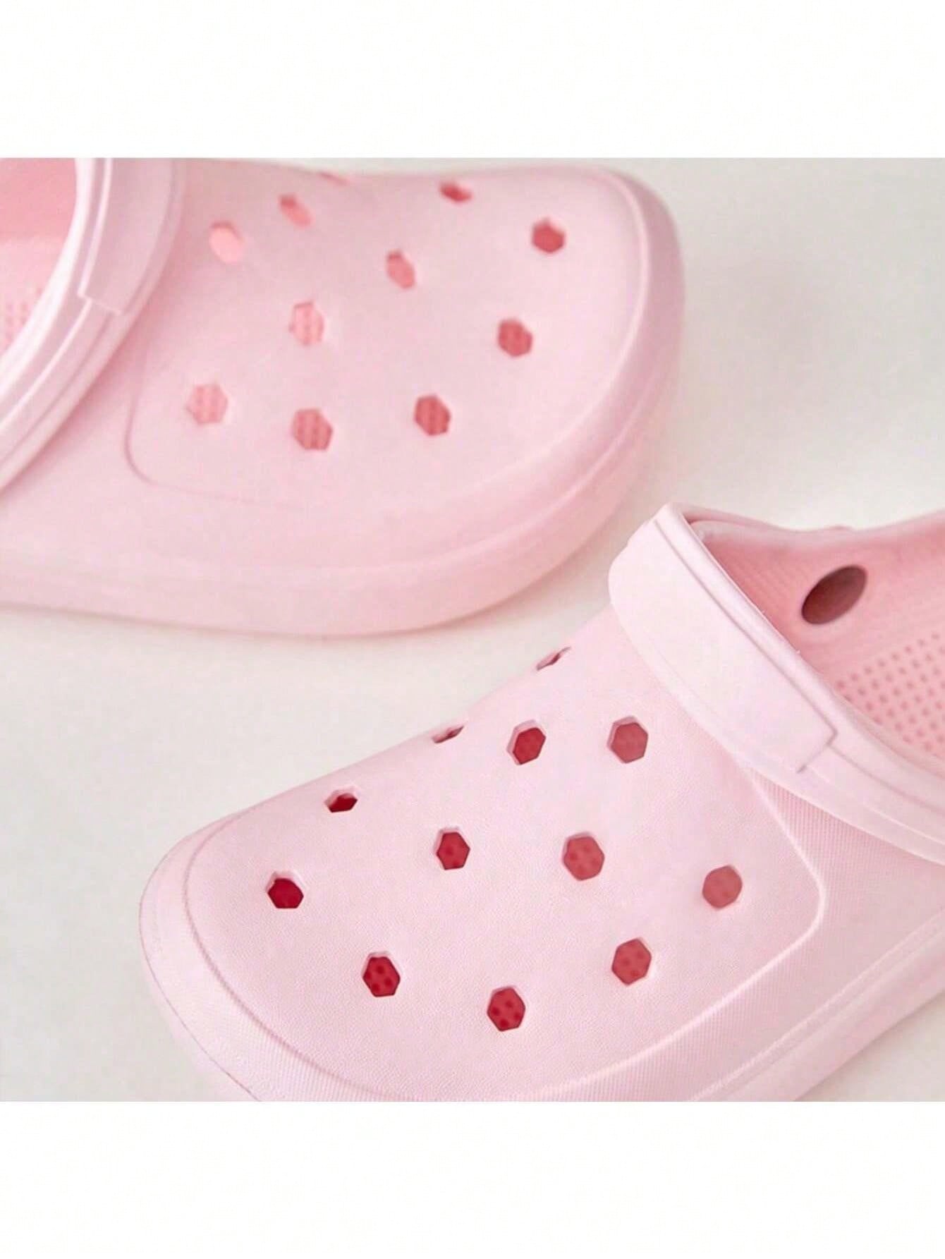 Women Minimalist Perforated Garden Sandals