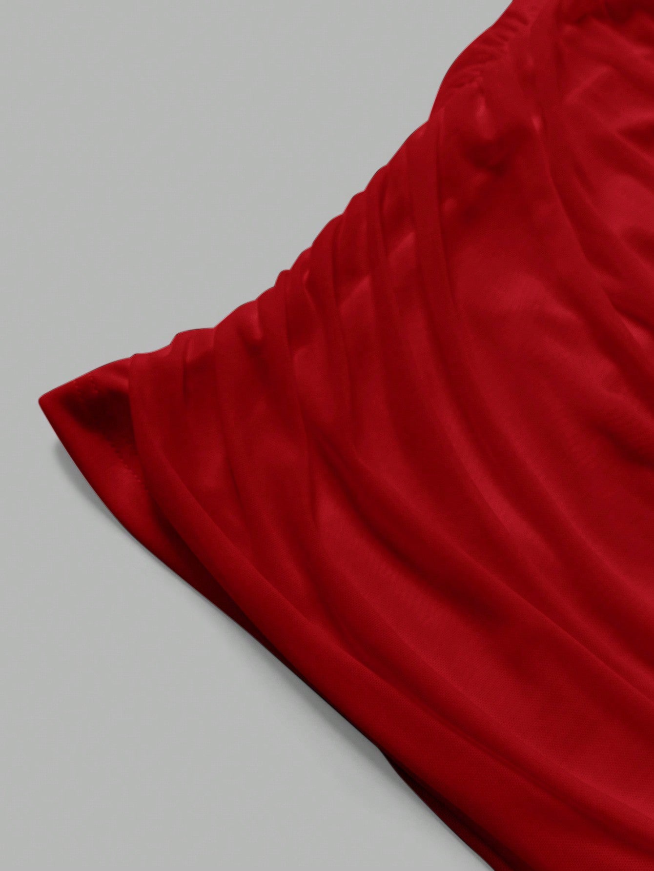 EZwear 2pcs Mesh Double Layer See-Through Bodycon Mini Skirt Set