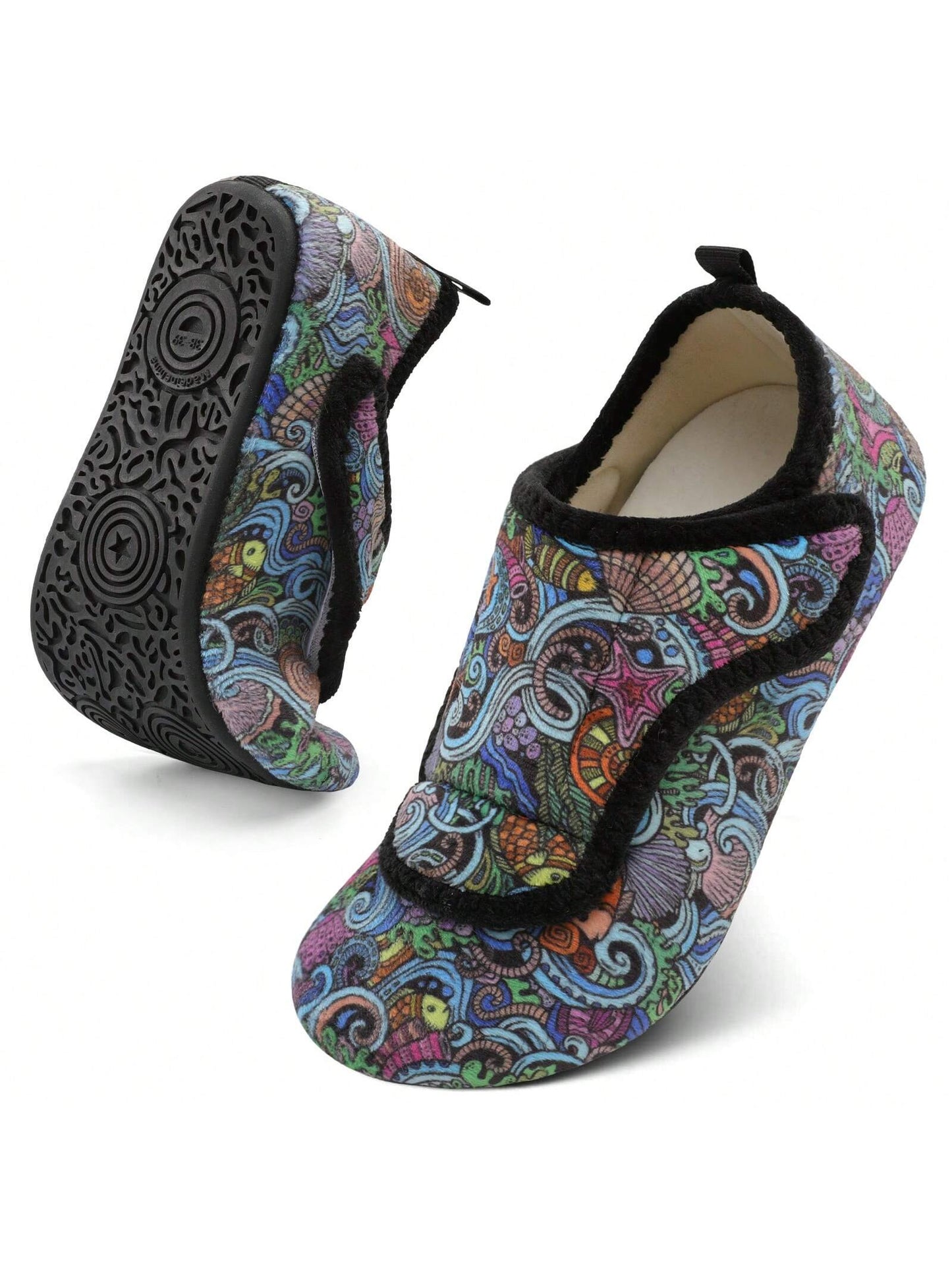 Cozy Anti-Slip Home Slippers For Adults -Ultra-Soft Plush,Rubber Sole,Wide-Fit,Lightweight,Warm, Indoor/Outdoor Shoes For Adults