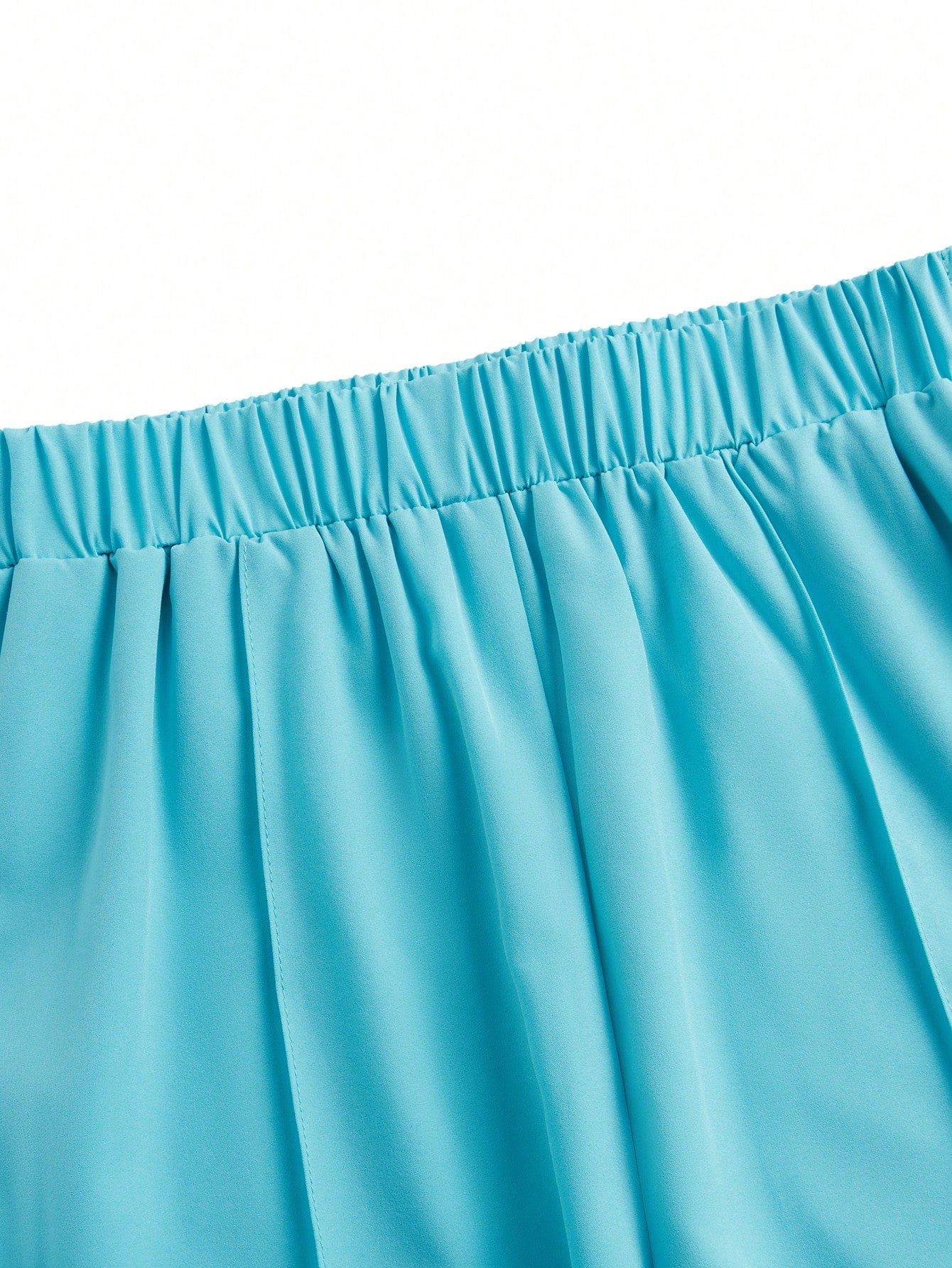 TaskFit SHEIN TaskFit Women's Uniform Contrast Short Sleeve Double Pocket Top And Fashion Casual Solid Double Pocket Pants, Women's V-Neck Scrub Top, Simple Casual Sport Cleaner Uniform