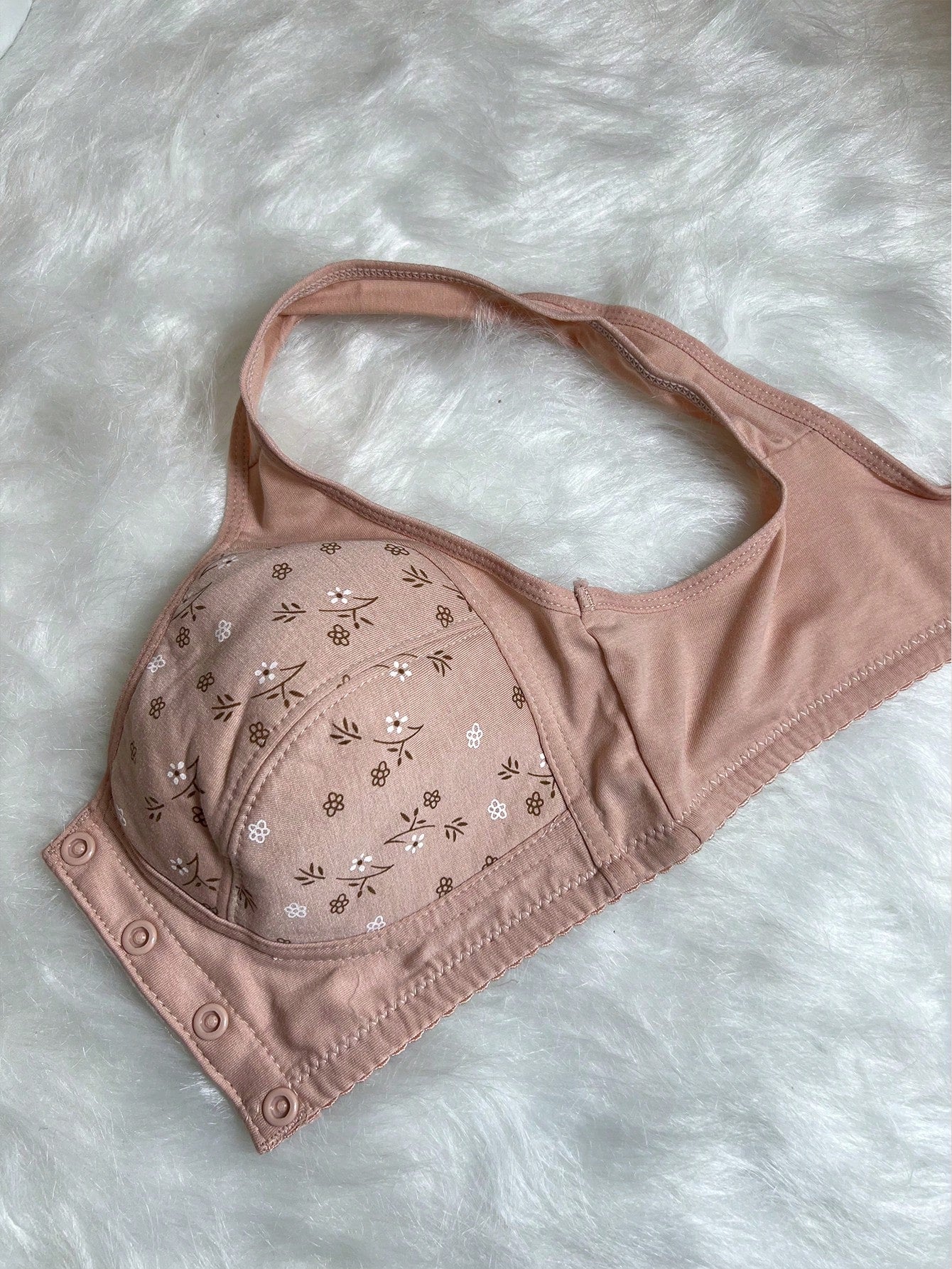 3pcs Front Closure Soft Camisole Bras For Mature Women, Wire-Free Plus Size Comfortable Lingerie