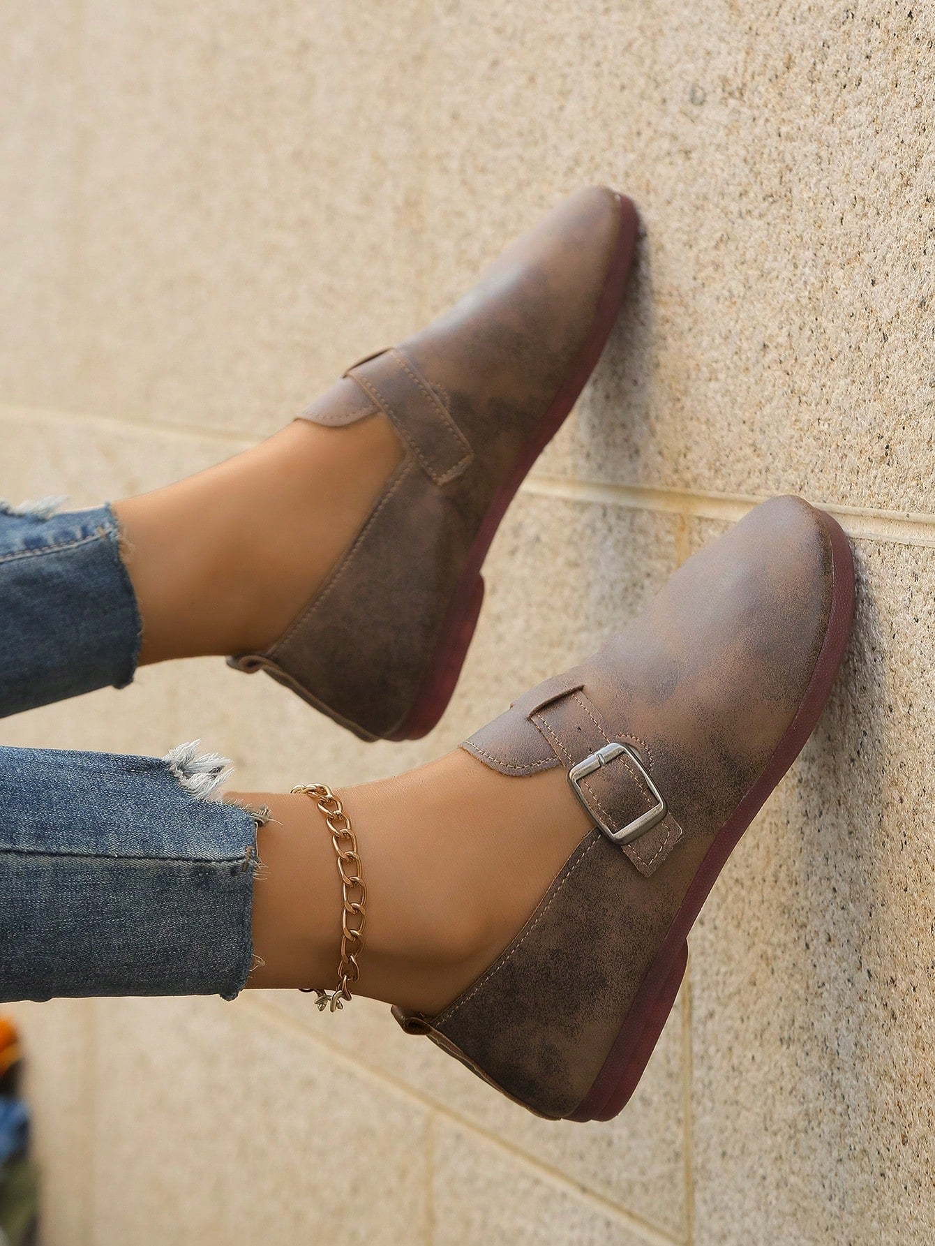 Women's Fall Flat Slip-On Shoes, New Spring & Summer Soft & Comfortable Round Toe Lightweight Casual Loafers, Daily Wear Halloween Accessories