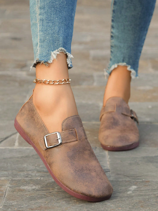 Women's Fall Flat Slip-On Shoes, New Spring & Summer Soft & Comfortable Round Toe Lightweight Casual Loafers, Daily Wear Halloween Accessories