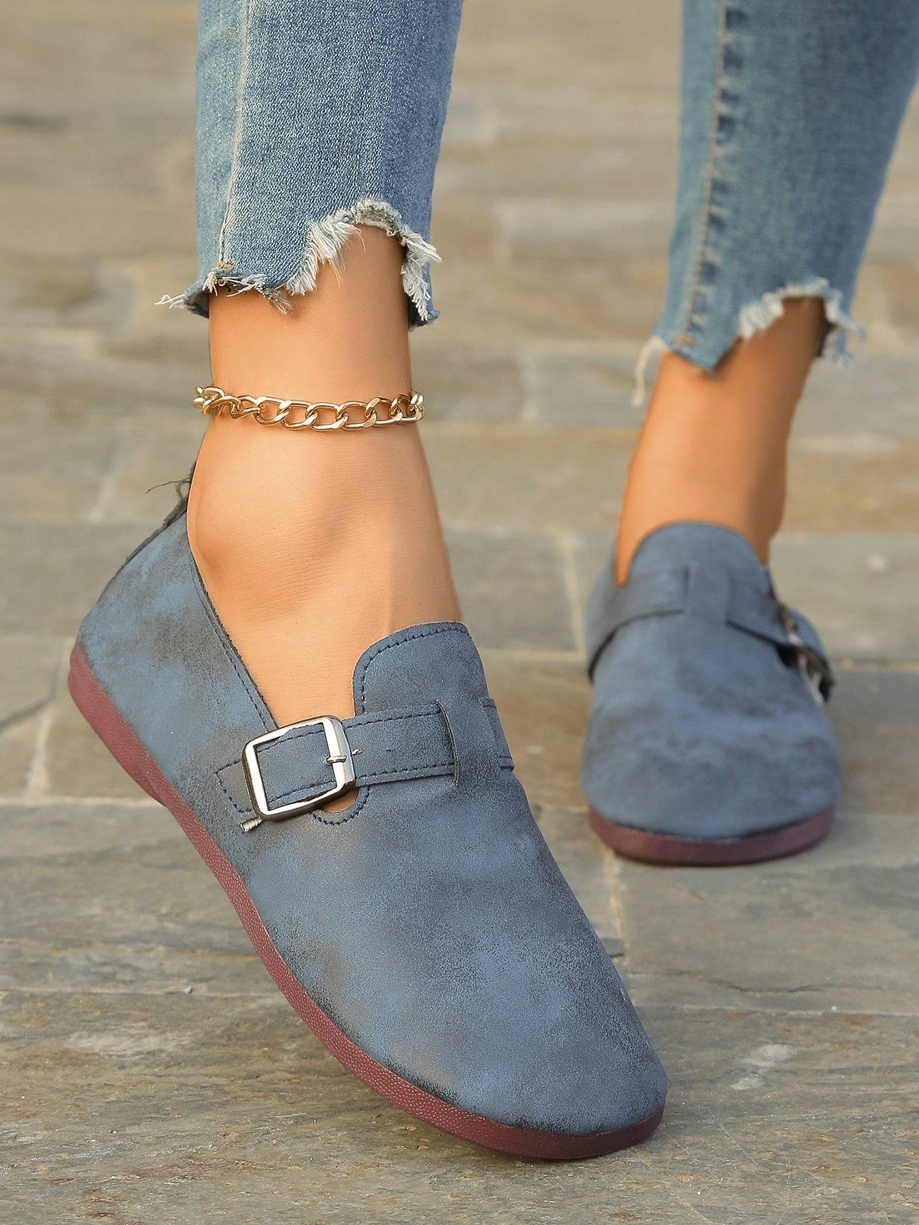 Women's Fall Flat Slip-On Shoes, New Spring & Summer Soft & Comfortable Round Toe Lightweight Casual Loafers, Daily Wear Halloween Accessories