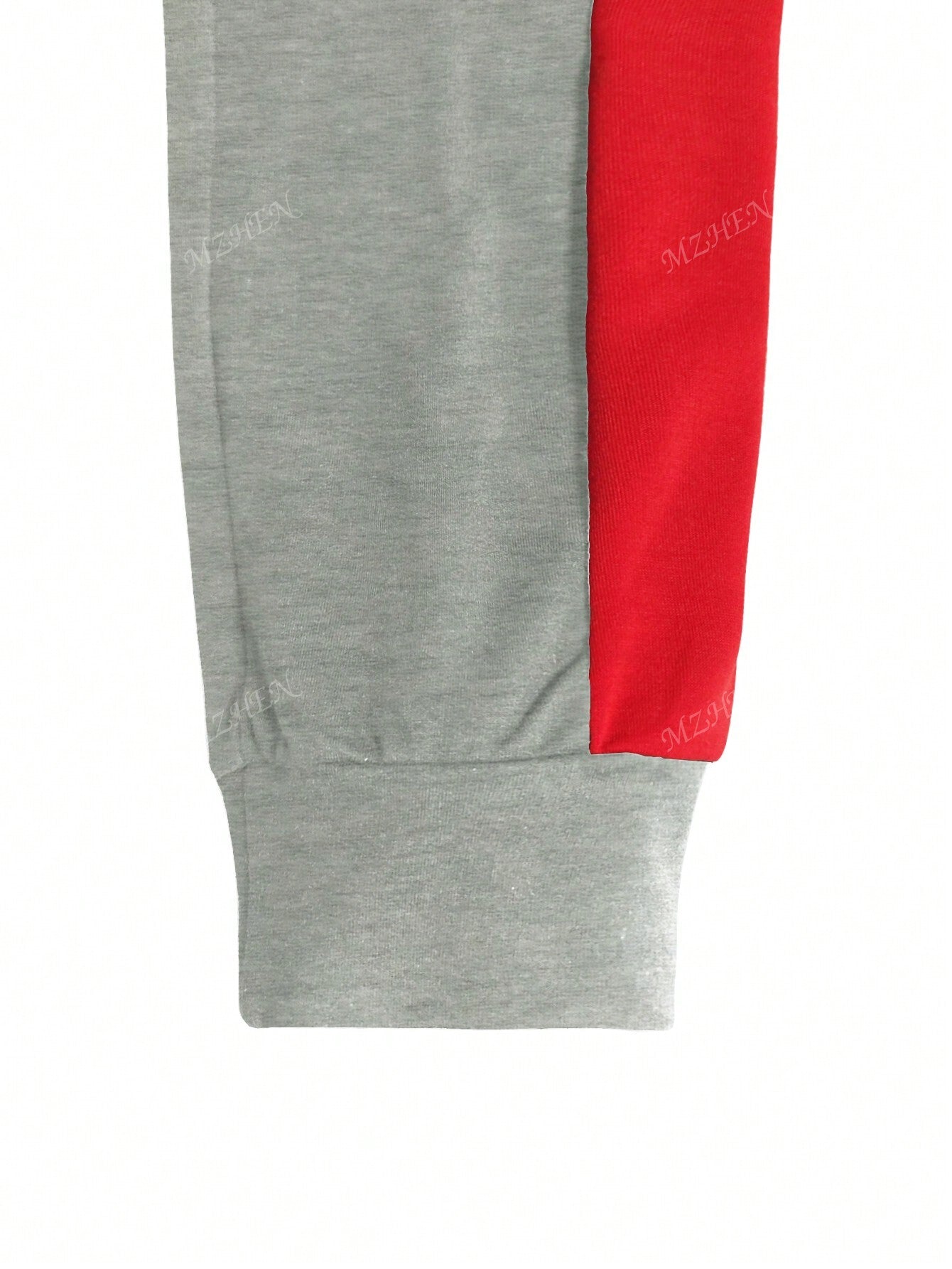 2pcs/Set Women Casual Color Block Hooded Zip-Up Sweatshirt And Pants Athletic Sportswear, Autumn