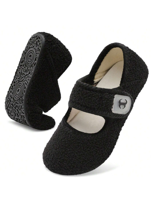 Unisex Wide Toe Casual Flats - Non-Slip Rubber Sole, Comfortable Single Strap Home Slippers, Lightweight, Soft, Everyday Shoes For Adults Indoor/Outdoor, Available In Multiple Colors, Women Shoes