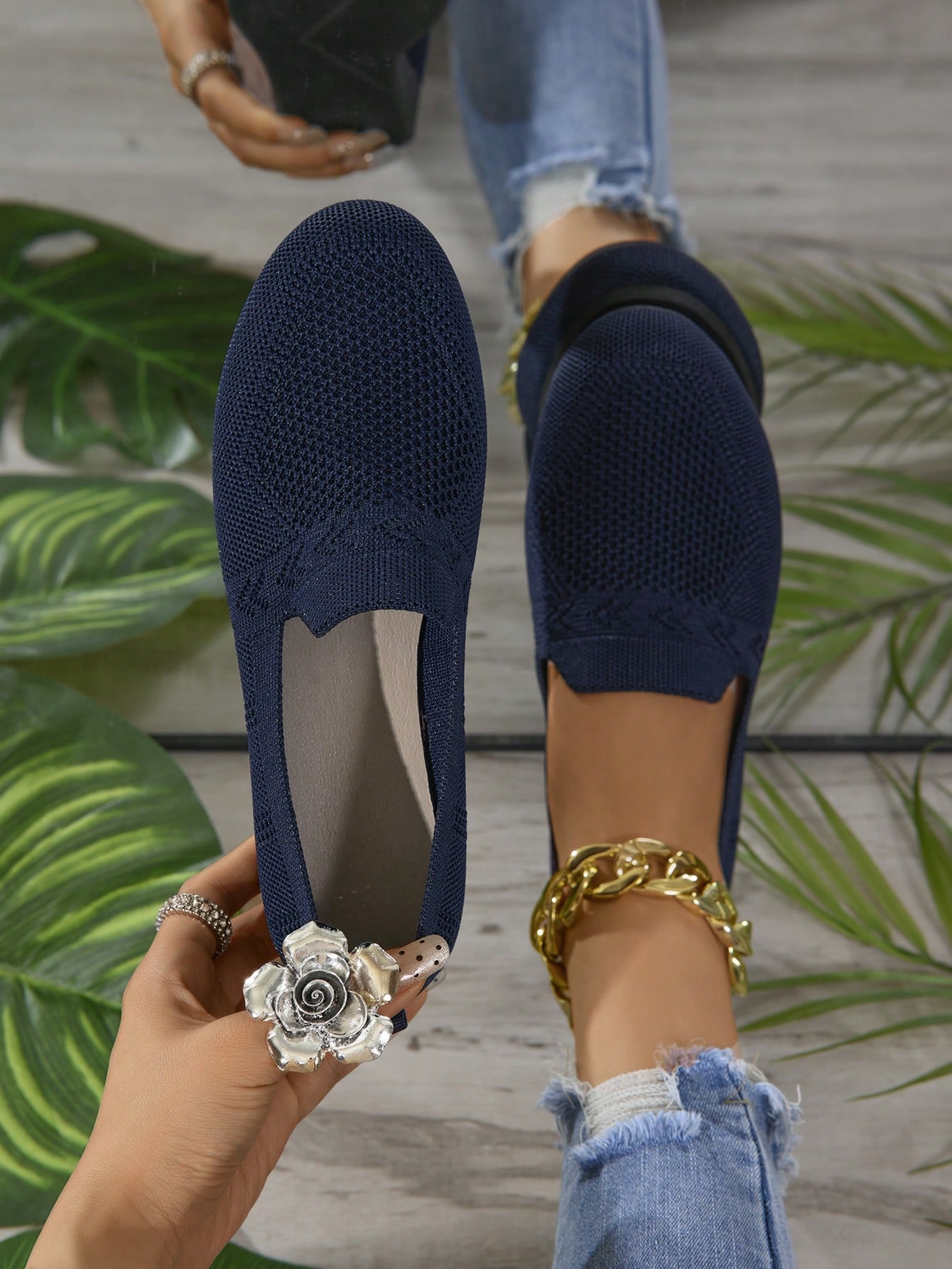 Women's Comfortable Breathable Casual Slip-On Athletic Sneakers