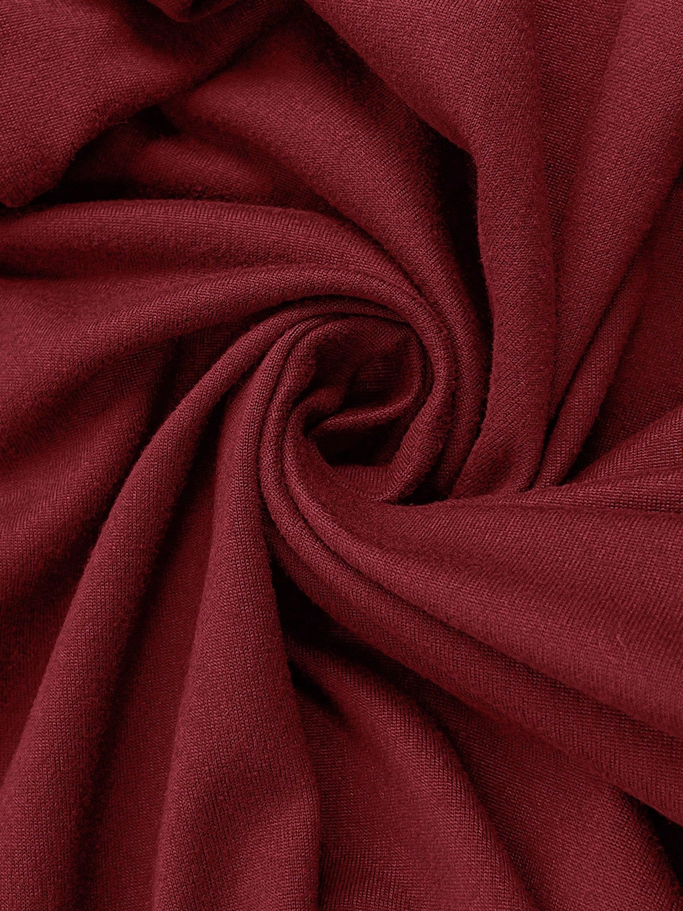 Plus Size Solid V-Neck Short Sleeve Pocket Casual Long Dress Burgundy Maxi Women Outfit