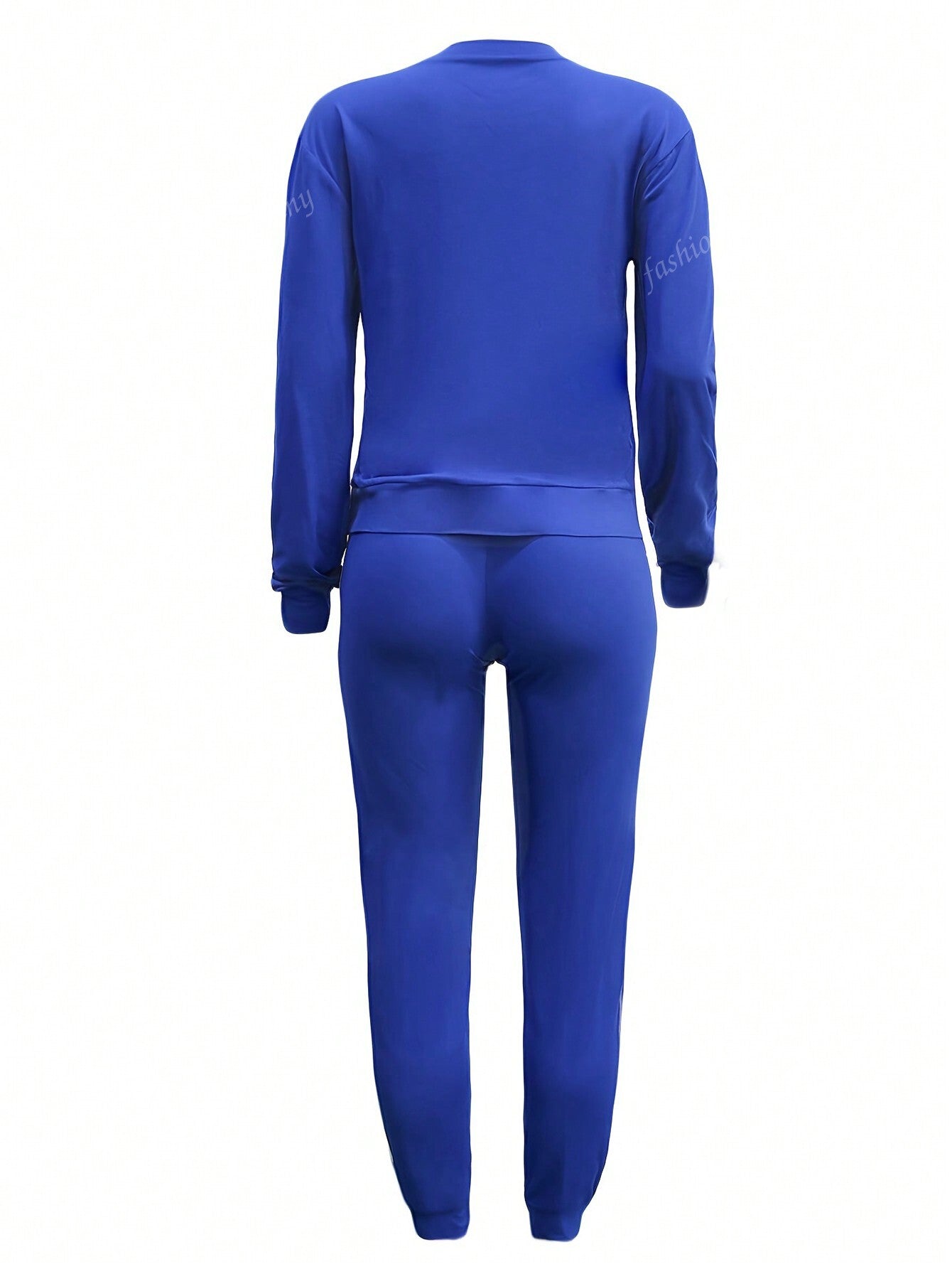 Women's Casual Letter Print Thickened Sports Suit