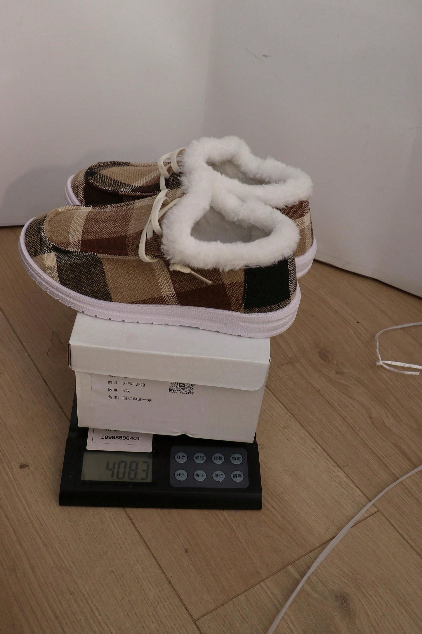 Casual Multi-Color Lightweight Winter Outdoor Sports Shoes, Women's Canvas Material Lace-Up Warm Thermal Lined Flat Leisure Sneakers