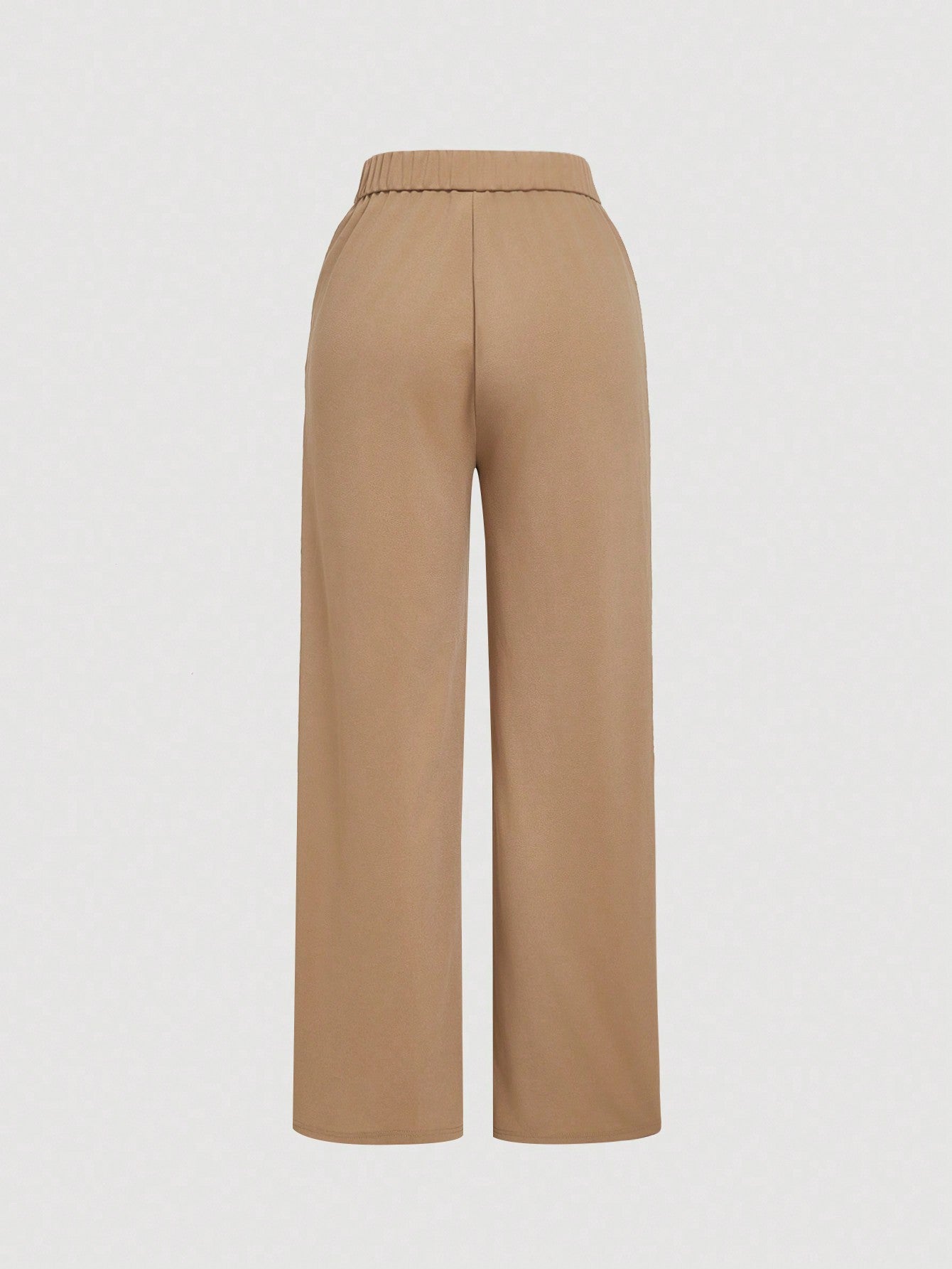 MOD Women 2 Pieces Set Brown Vintage Flared Sleeve Fitted Blazer & Straight Leg Pants, Holiday Women Outfits, Women Clothes, New Year, Classy Outfits, New Years