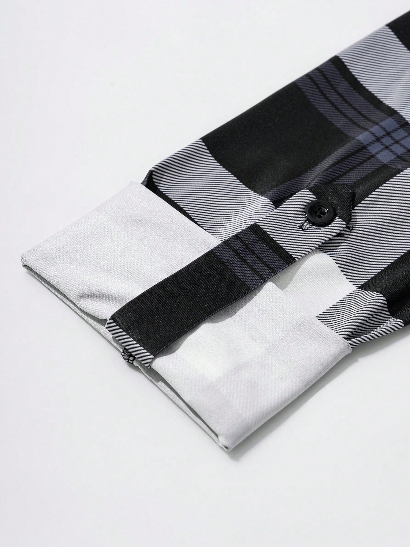 EMERY ROSE Women's V-Neck Drawstring Long Sleeve Plaid Design Casual T-Shirt Graphic Tees Women Tops For Spring Outfit