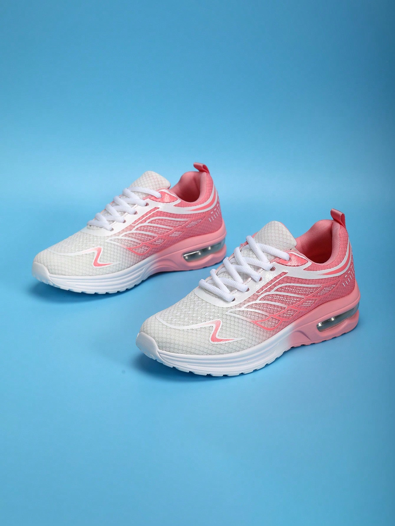 Women's Lightweight Shock-Absorbing Air Cushion Anti-Slip Sports Running Casual Shoes, Breathable Driving Sneakers For Autumn/Winter