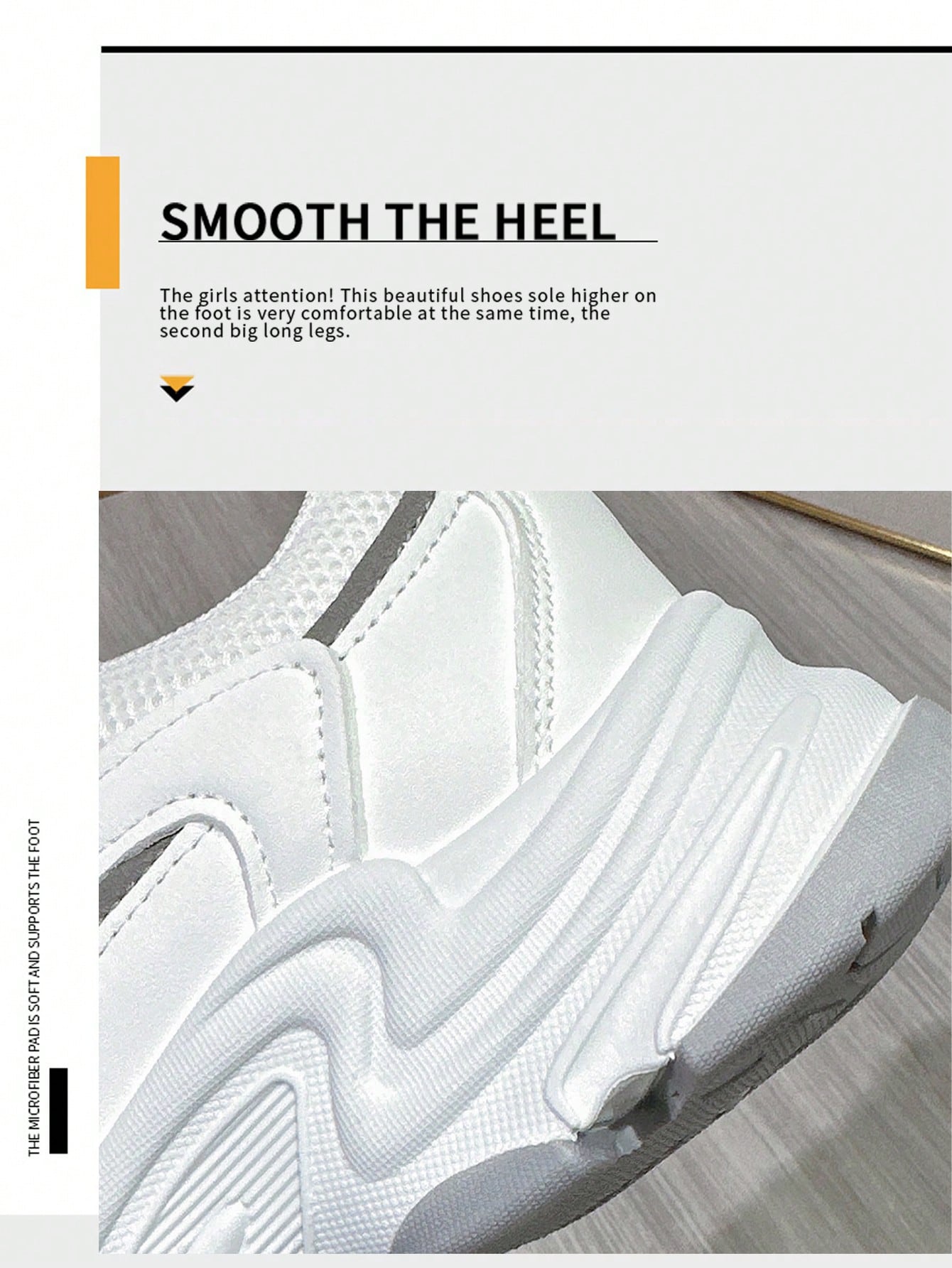 Women Round Toe Lace-Up Color Block Mesh Breathable Comfortable Fashionable Casual Thick Sole Sneakers, Versatile White Shoes For Women