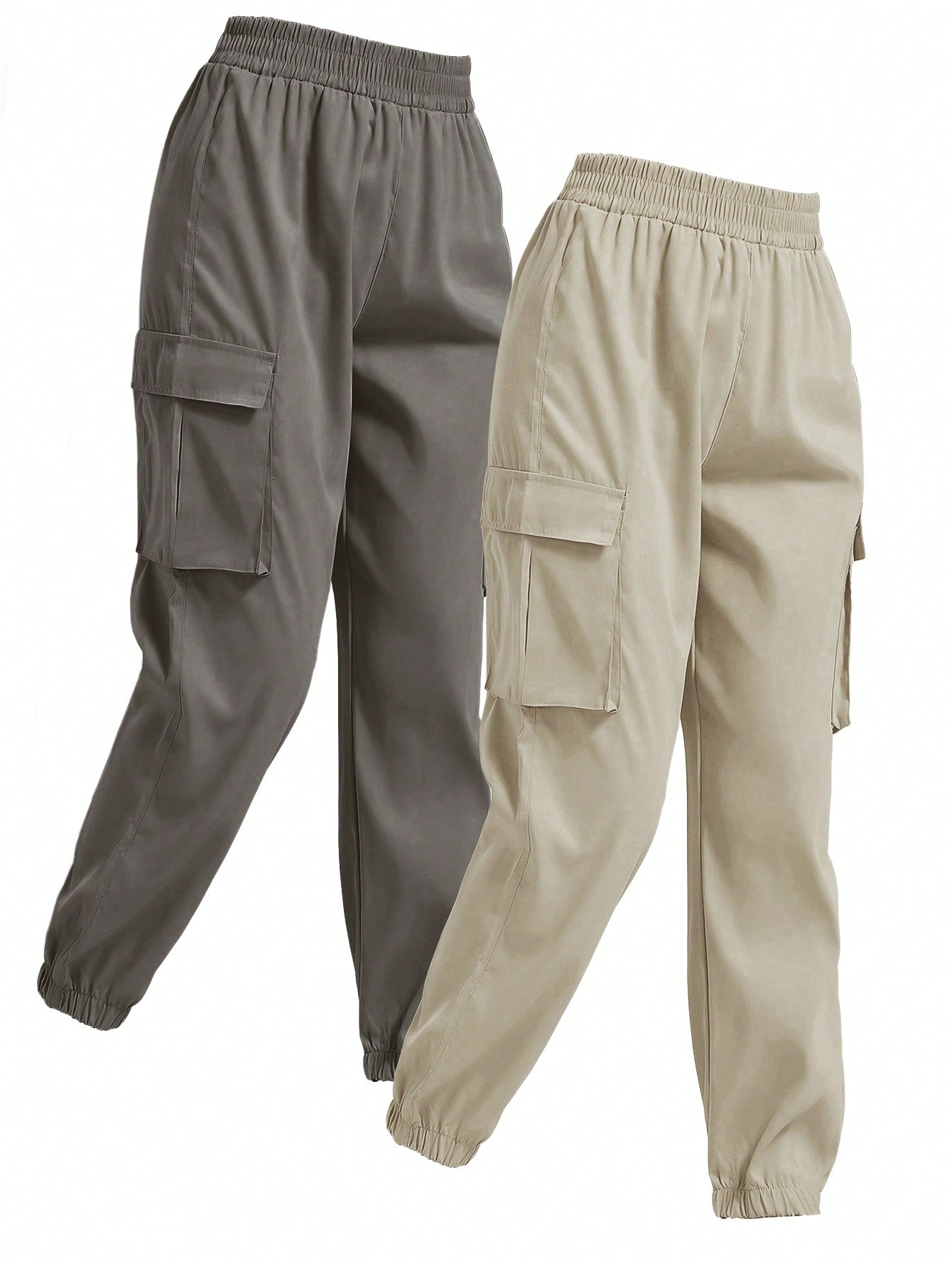 Relaxiva Women's Cargo Pants (2 Pieces)