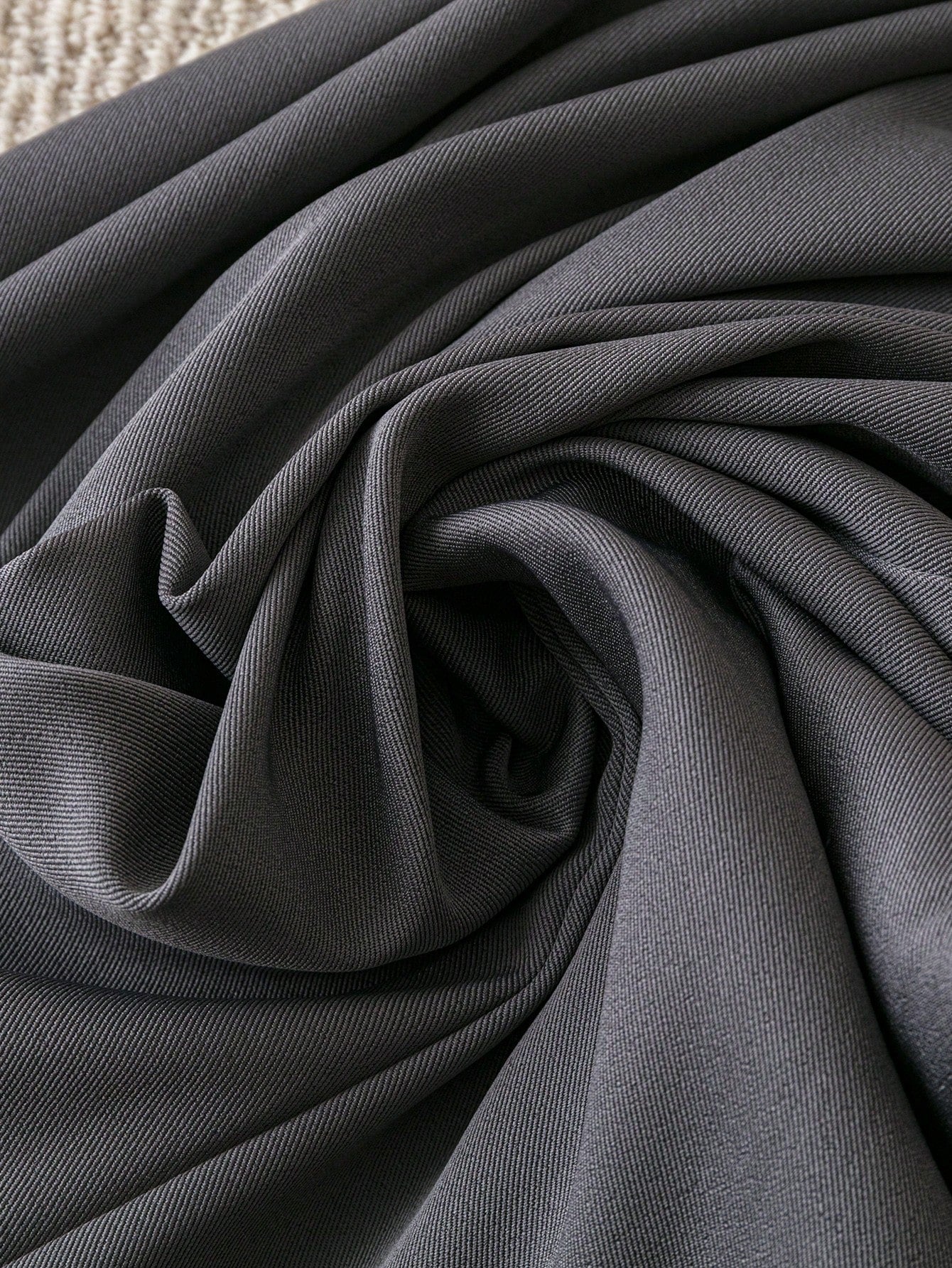 Clasi Women's Autumn Solid Color Lapel Neck Long Sleeve Jacket And Pants Elegant Suit Set