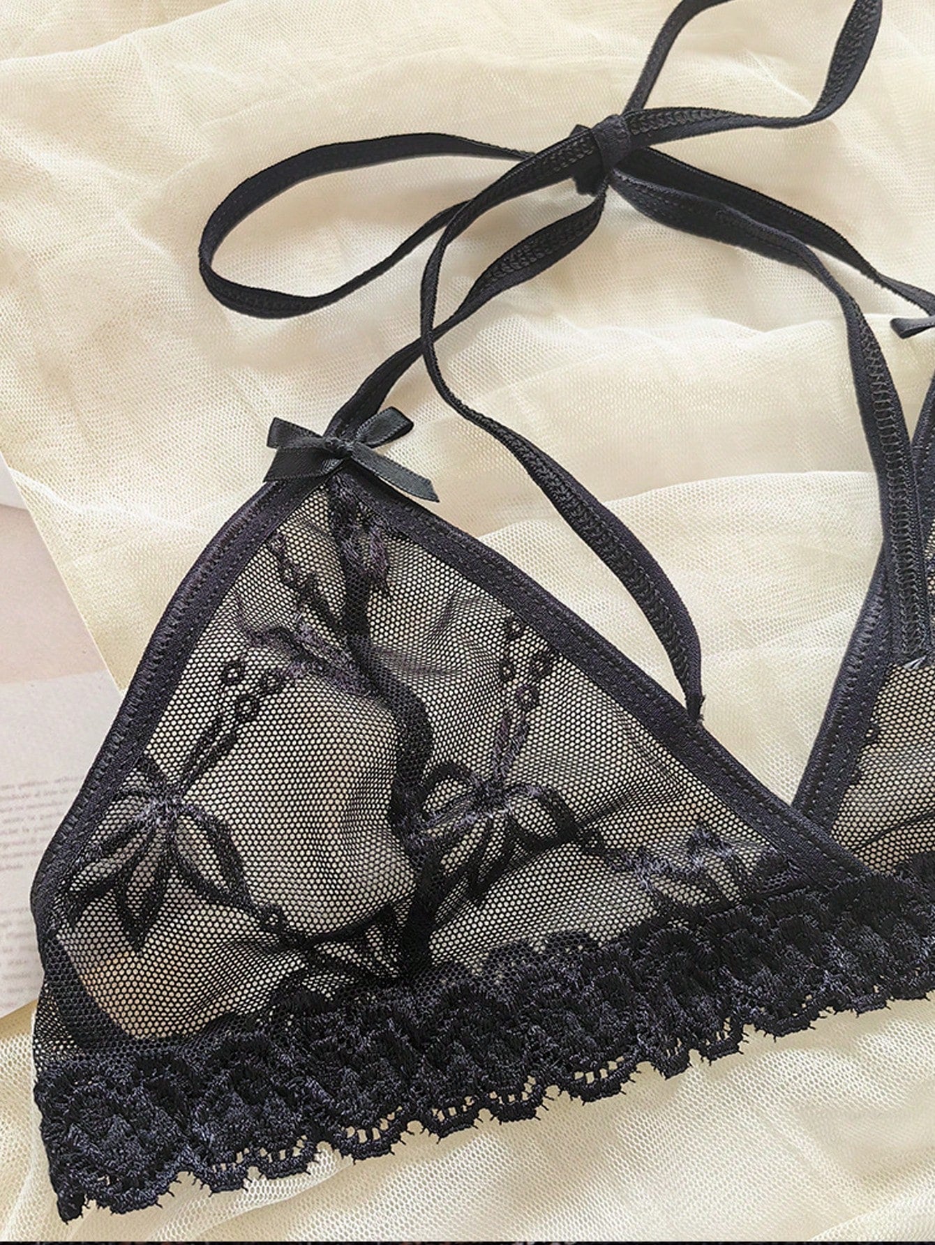 Customized Lace See-Through T-String Set, Customized Metal Letter Decoration Sexy Lingerie, Customized Rhinestone Letter Lace Sexy Lingerie