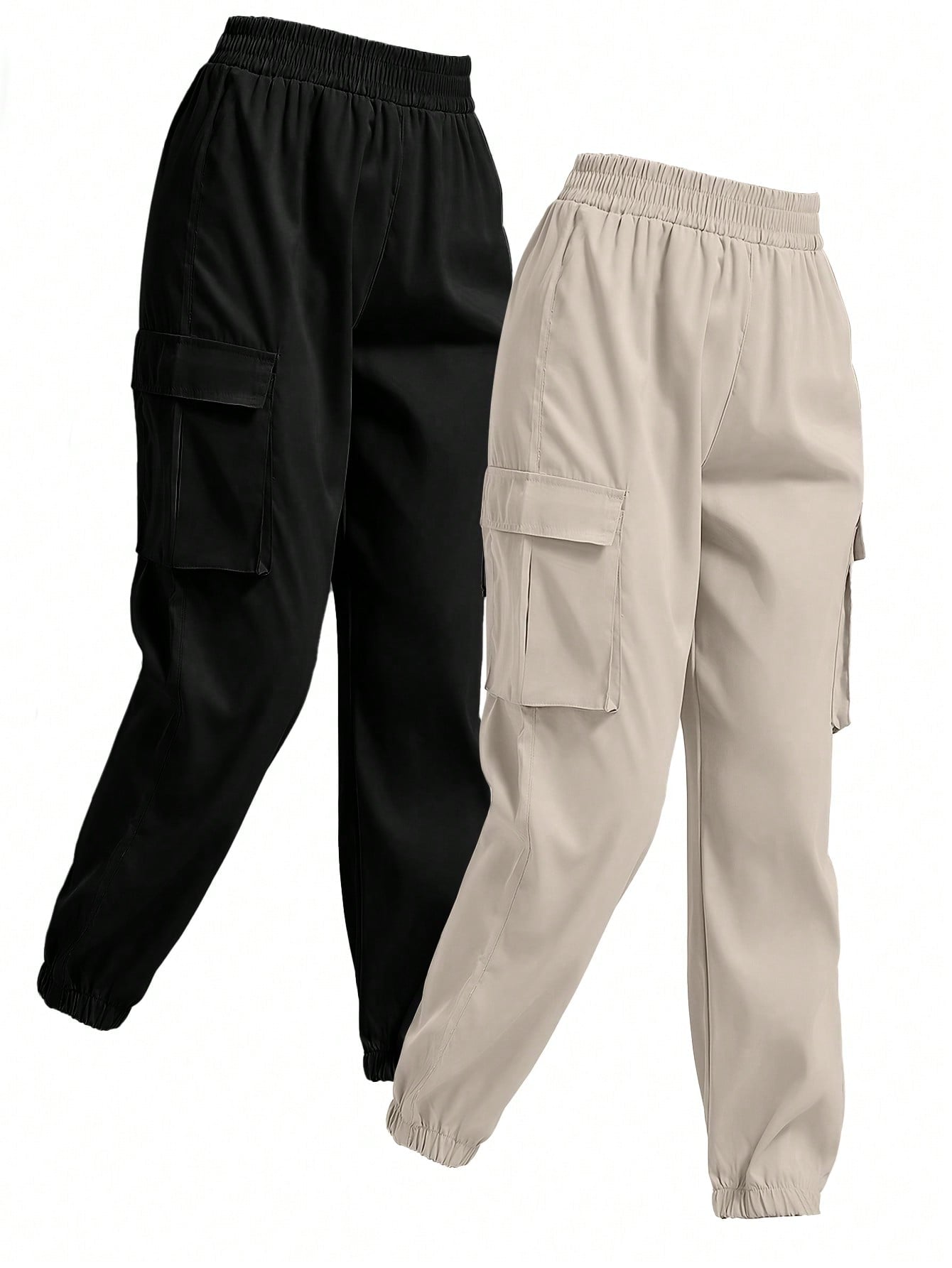 Relaxiva Women's Cargo Pants (2 Pieces)