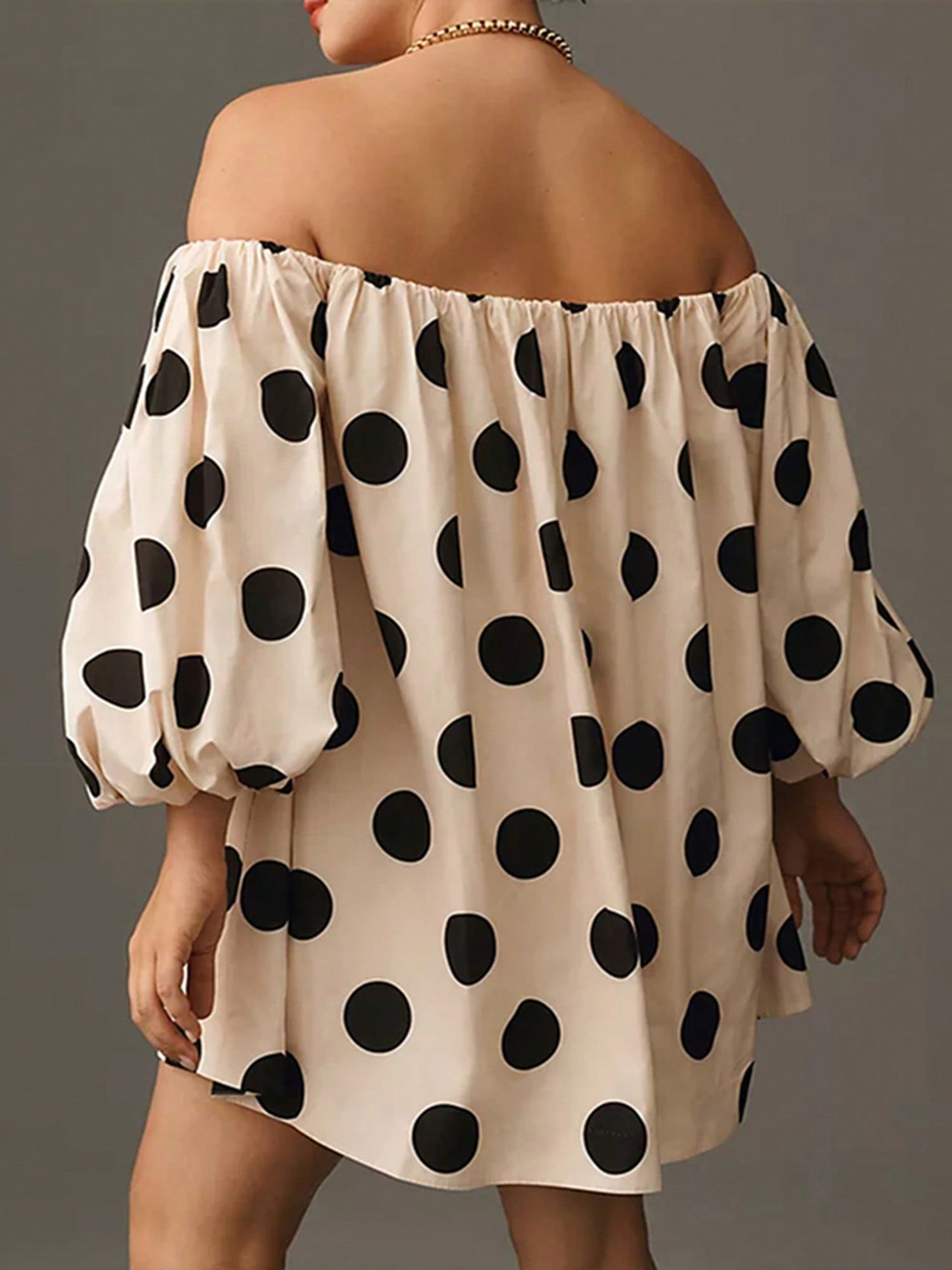 Women's Y2K Off Shoulder Puff Ruffle Trim Shirt Casual Loose Long Sleeve Tops Classy Oversized Summer Blouse Pleated Tunic For Daily Party Club Streetwear Fairycore