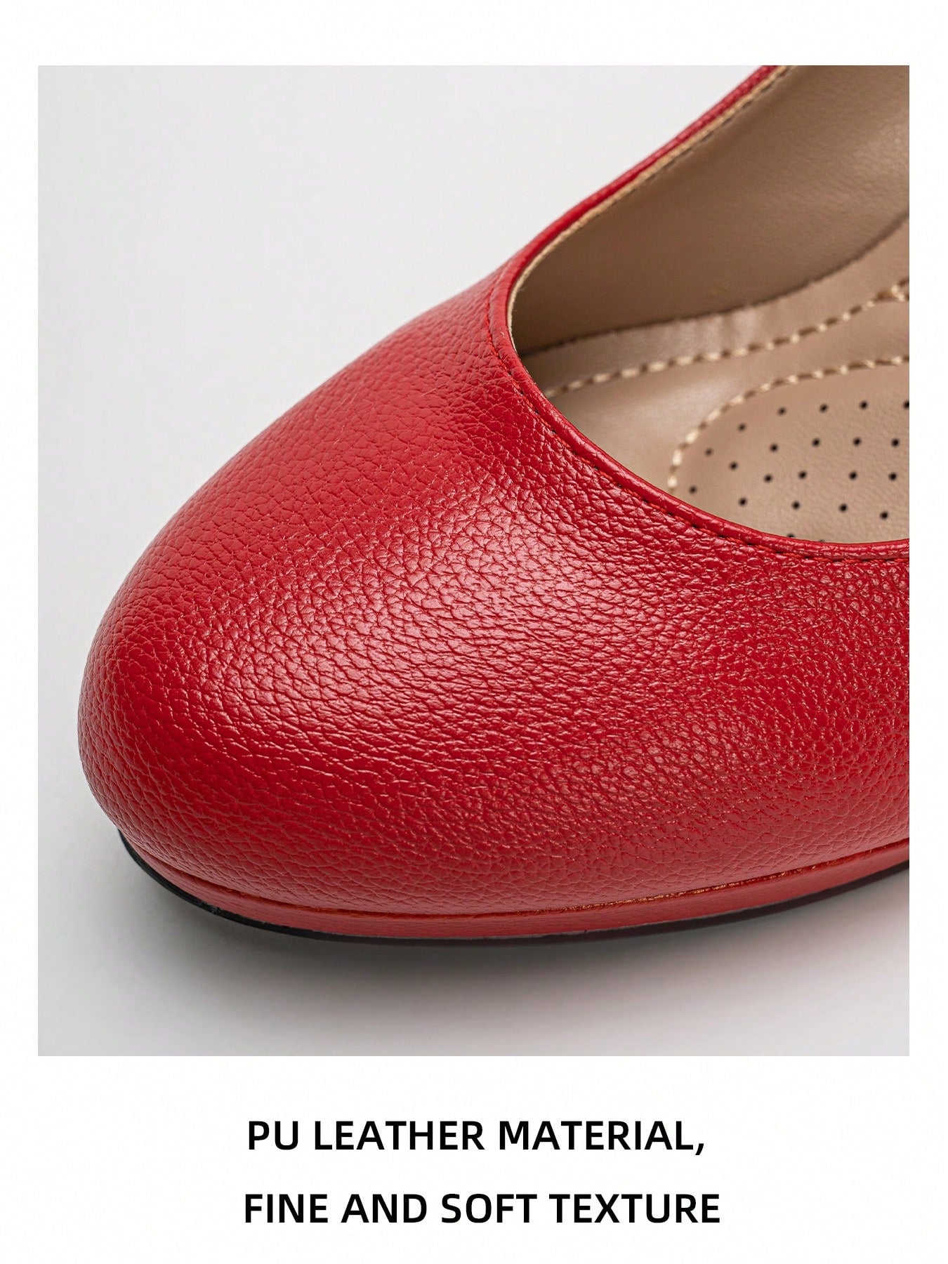 Women's Solid Color Thick-Soled One-Strap High Heel Shoes, Elegant Party Formal Wedding High Heels, Comfortable Platform Shoes, Fashion Versatile Office Christmas Pumps, Multi-Function Waterproof Anti-Slip Ankle Strap High Heels