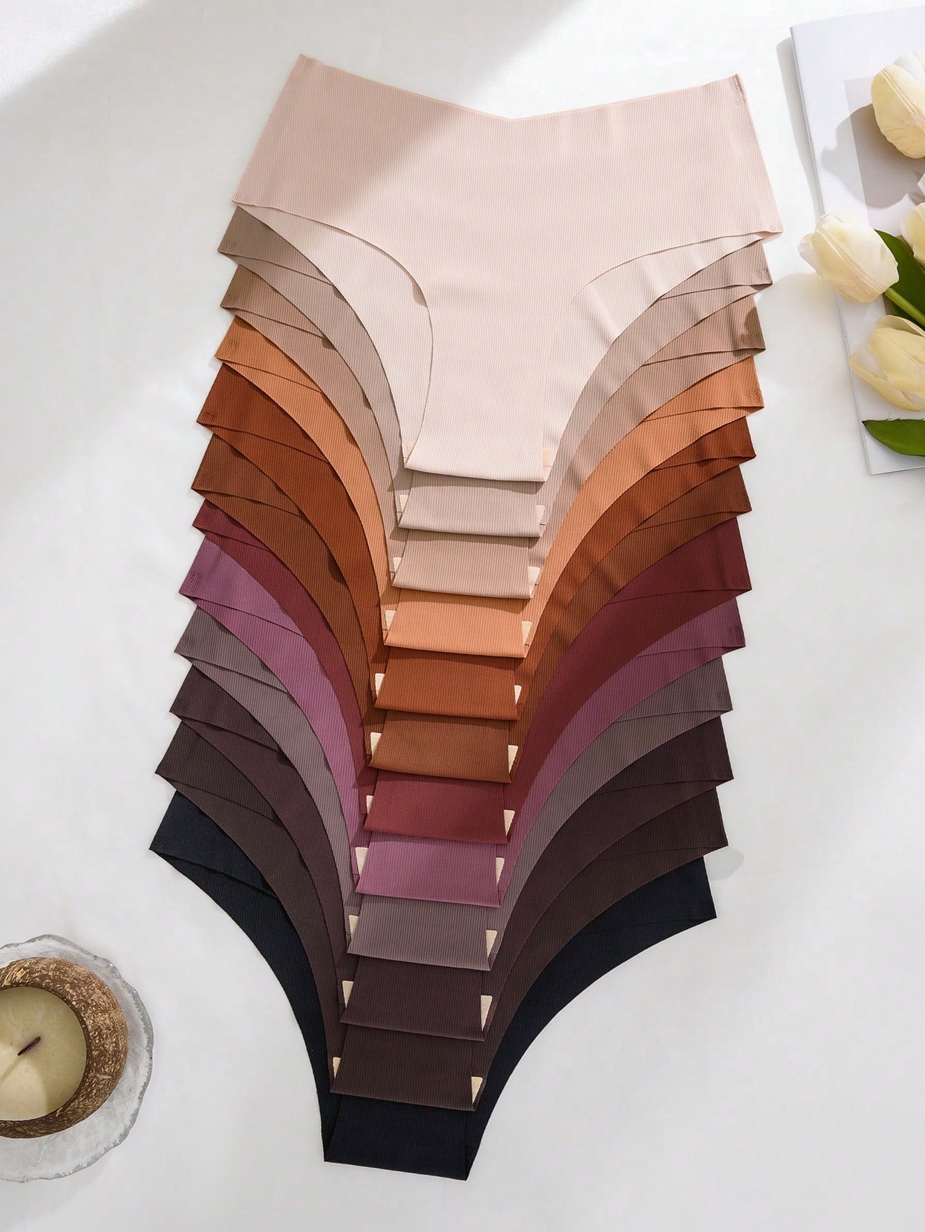 12pack Solid Simple Brief