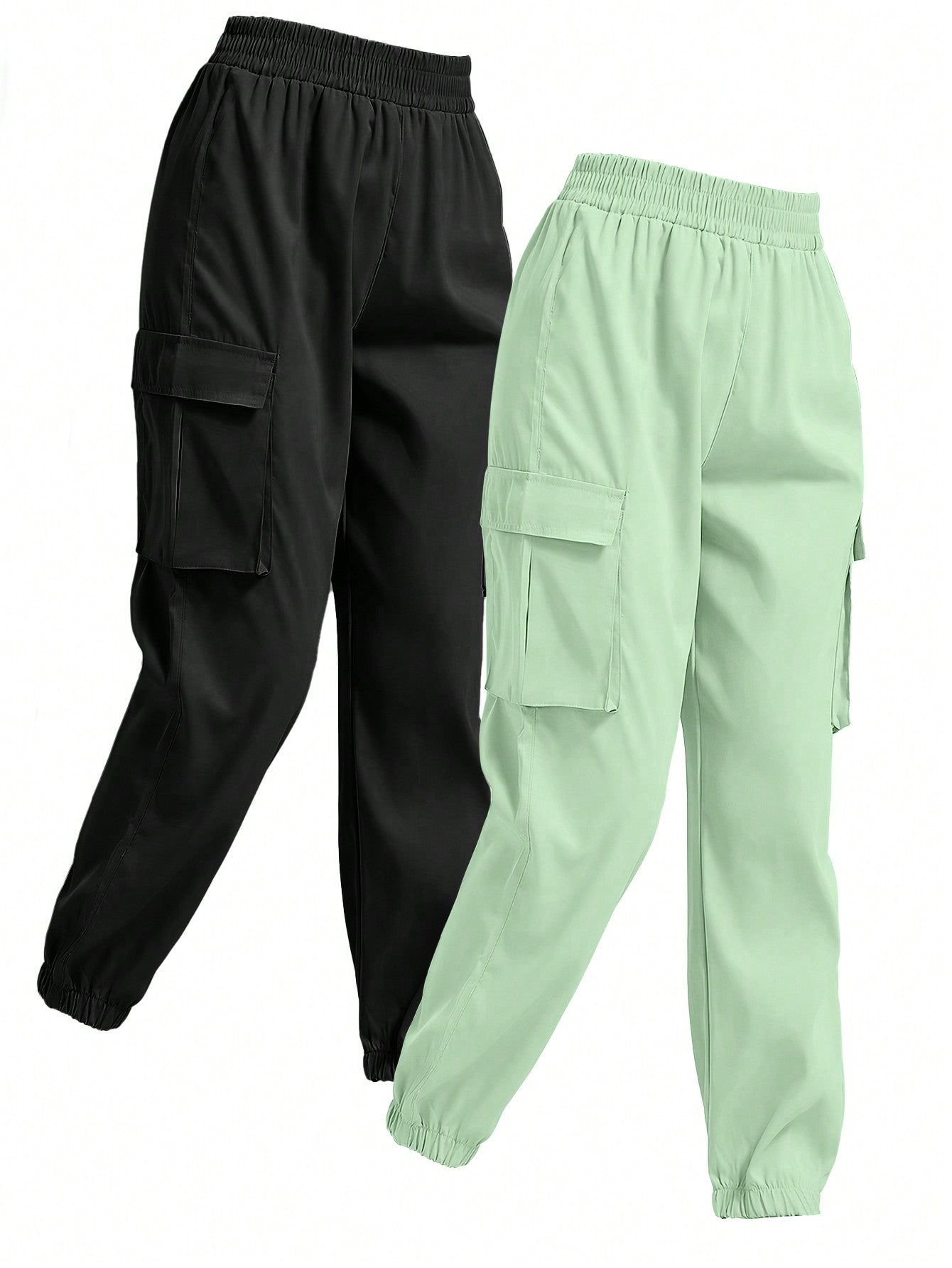 Relaxiva Women's Cargo Pants (2 Pieces)